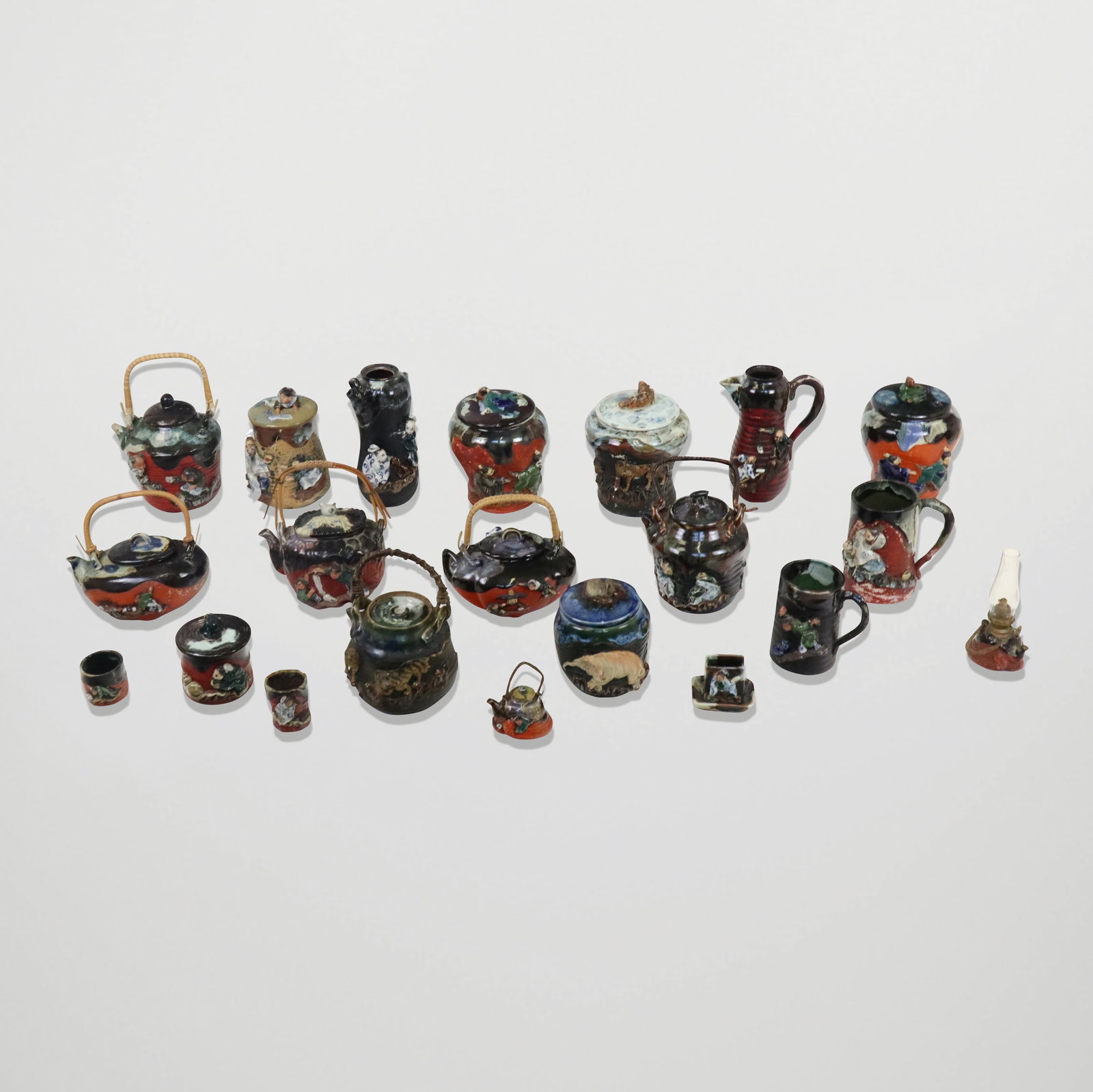 Assorted Chinese Mudware Vessels (1 of 20)
