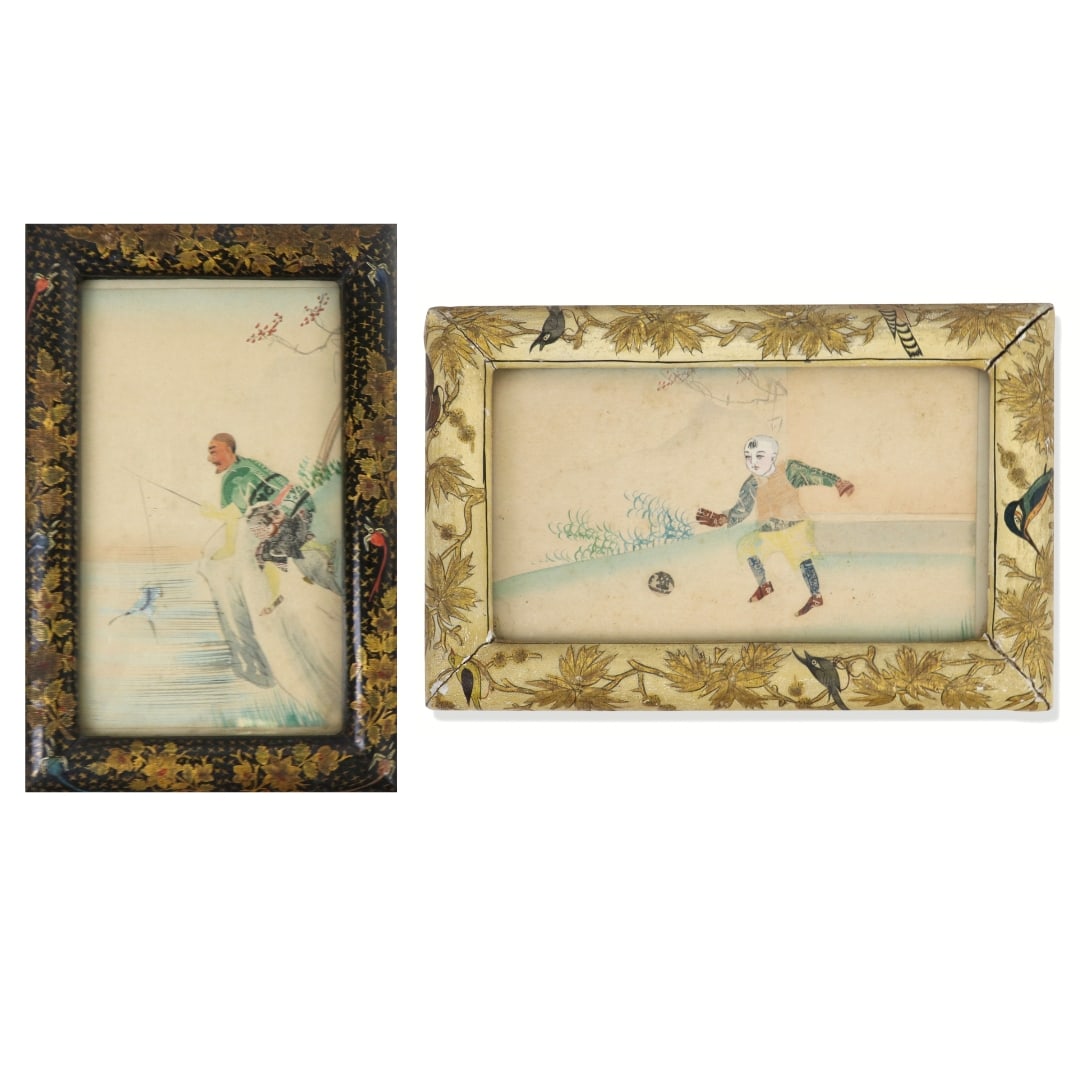 Two Small Chinese Mixed Media Art Works (1 of 15)