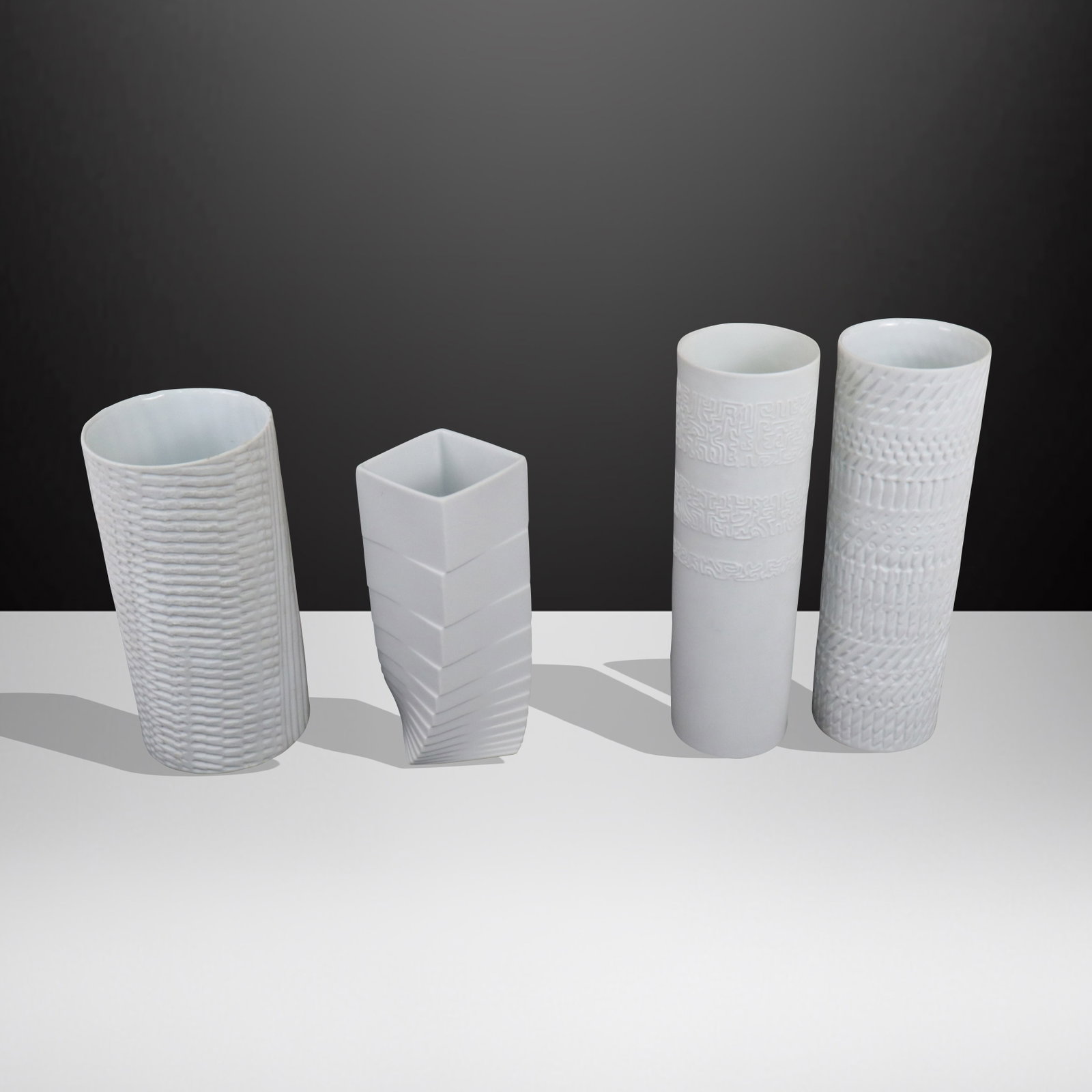 Rosenthal Group of Porcelain Vases, 4 (1 of 16)