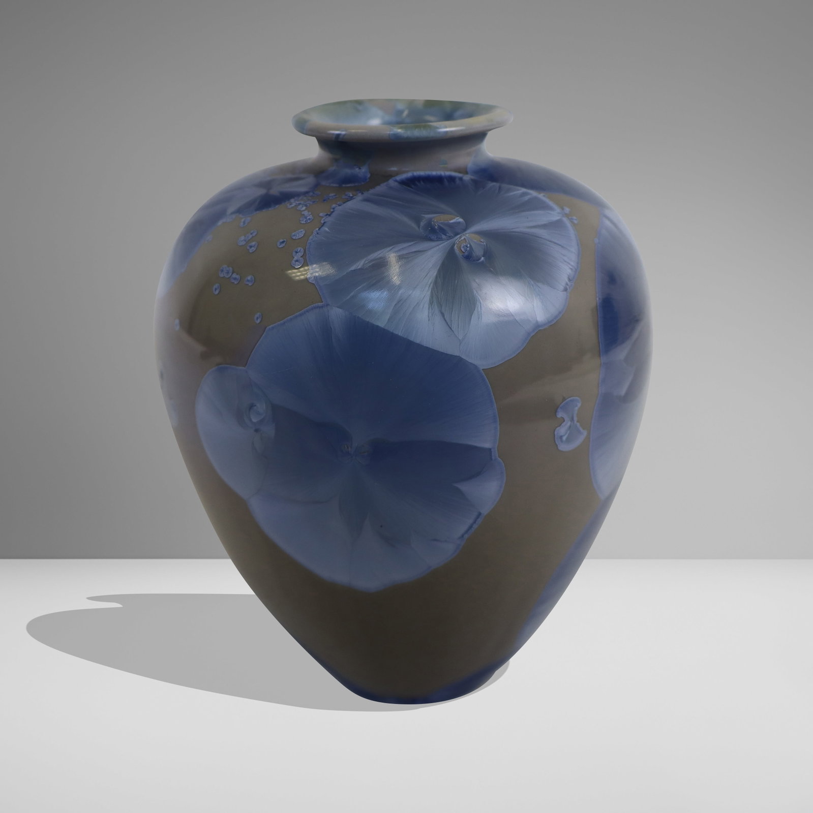 Louise REDING Crystalline Glazed Pottery Vase (1 of 11)