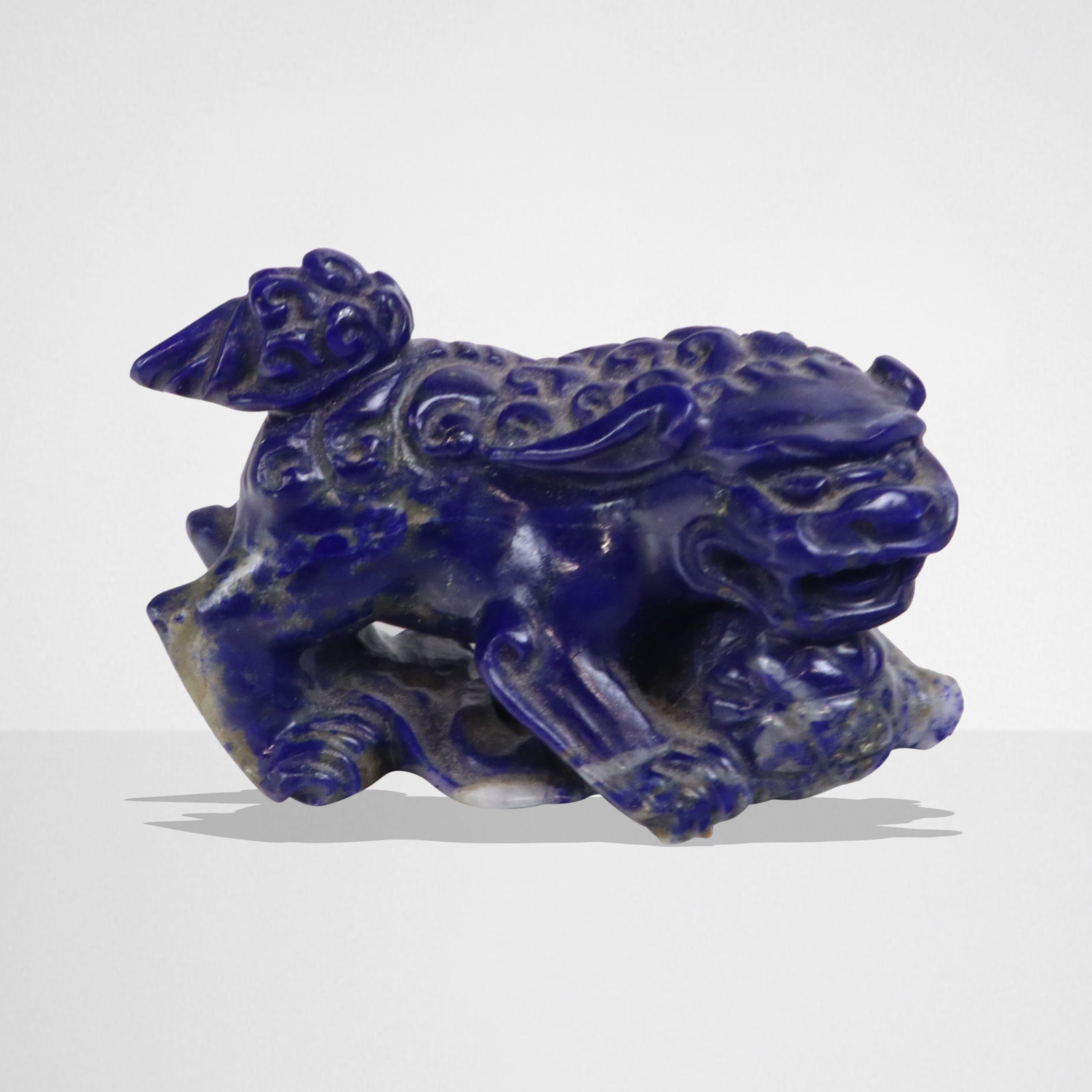 Chinese Lapus Lazuli Foo Lion (1 of 12)