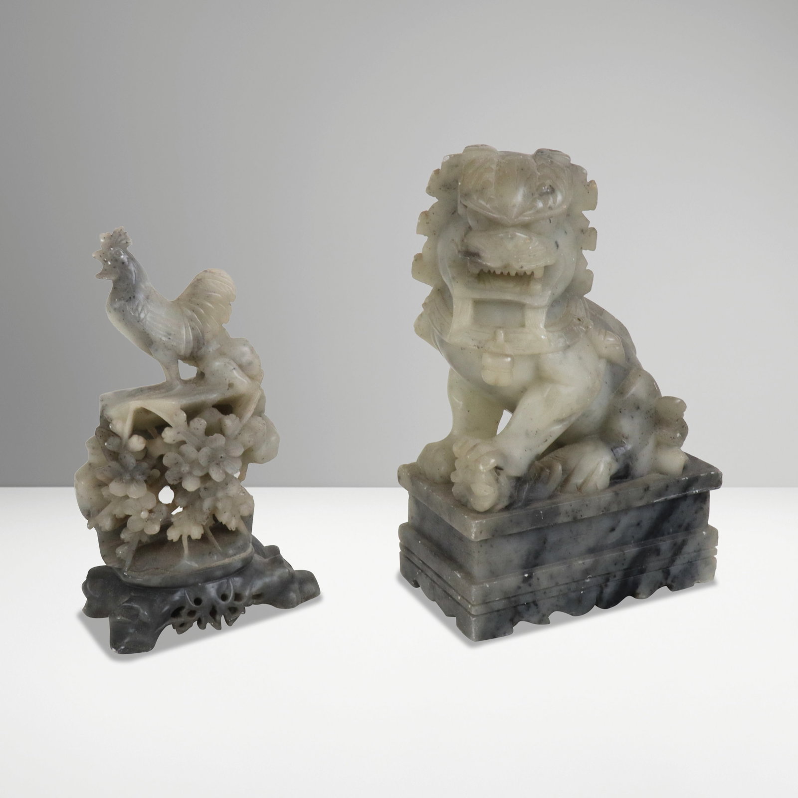 Two Chinese Soapstone Carvings (1 of 15)