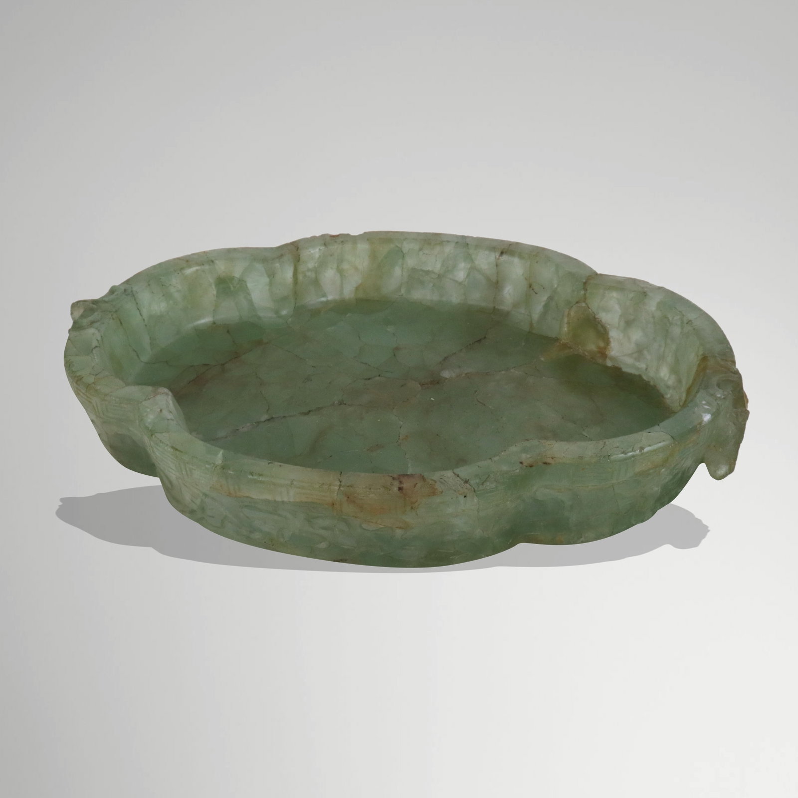 Chinese Celadon Jade Shallow Bowl (1 of 16)
