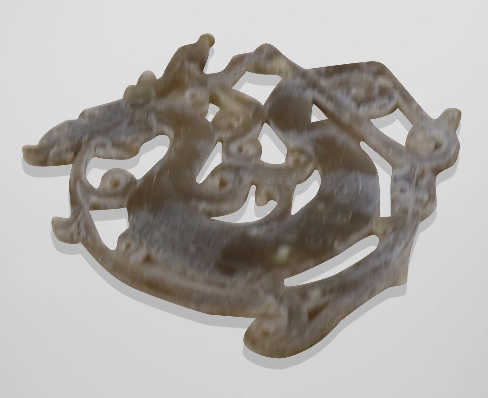 Chinese Carved Jade Open Pendant (1 of 11)