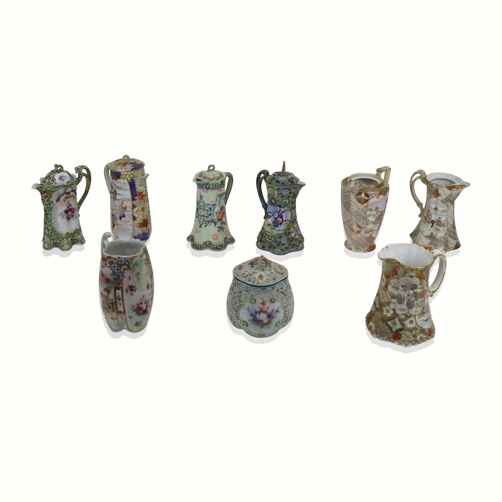 Nine Assorted Asian Pitchers and Vessels (1 of 18)