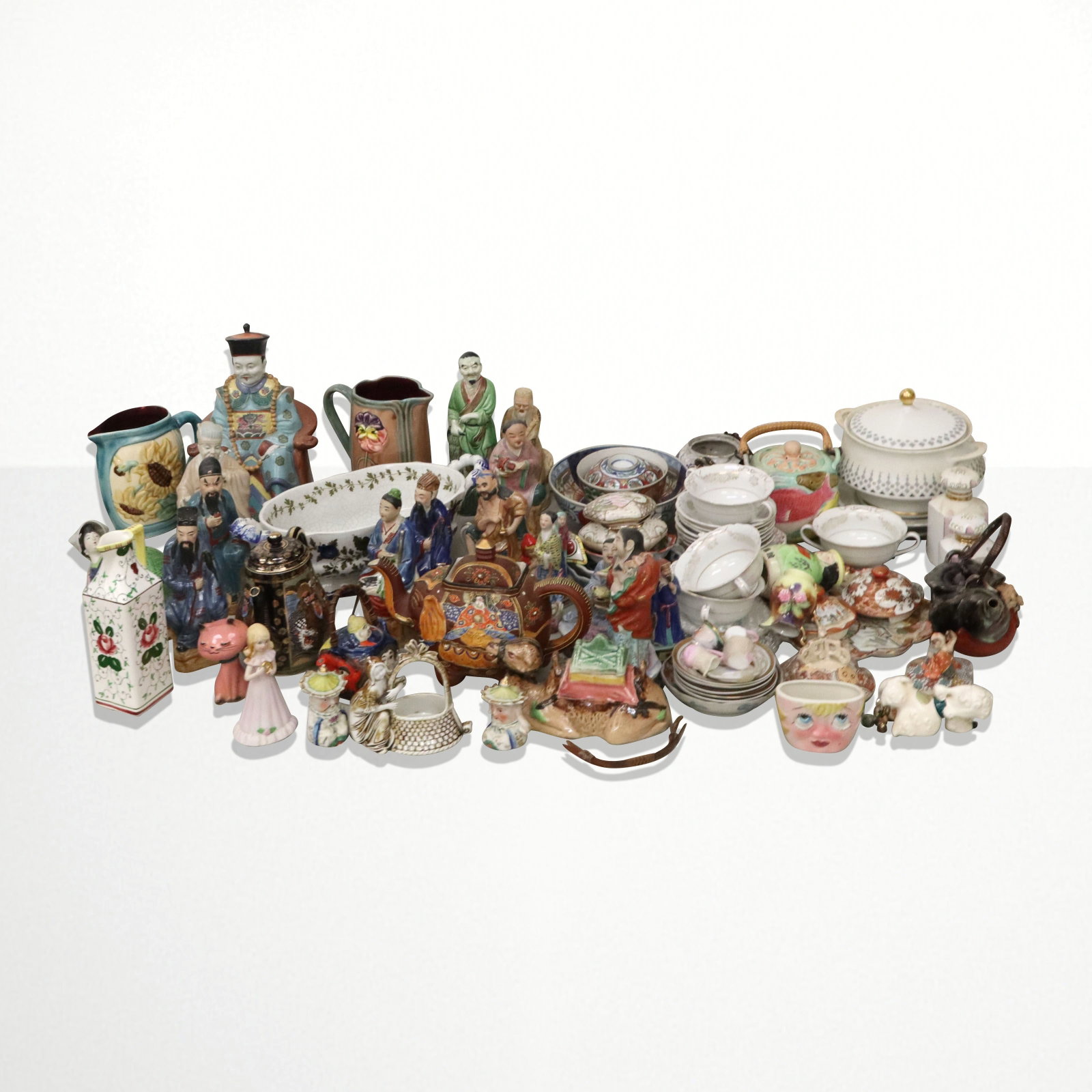 Large Lot Assorted Asian Porcelains (1 of 20)