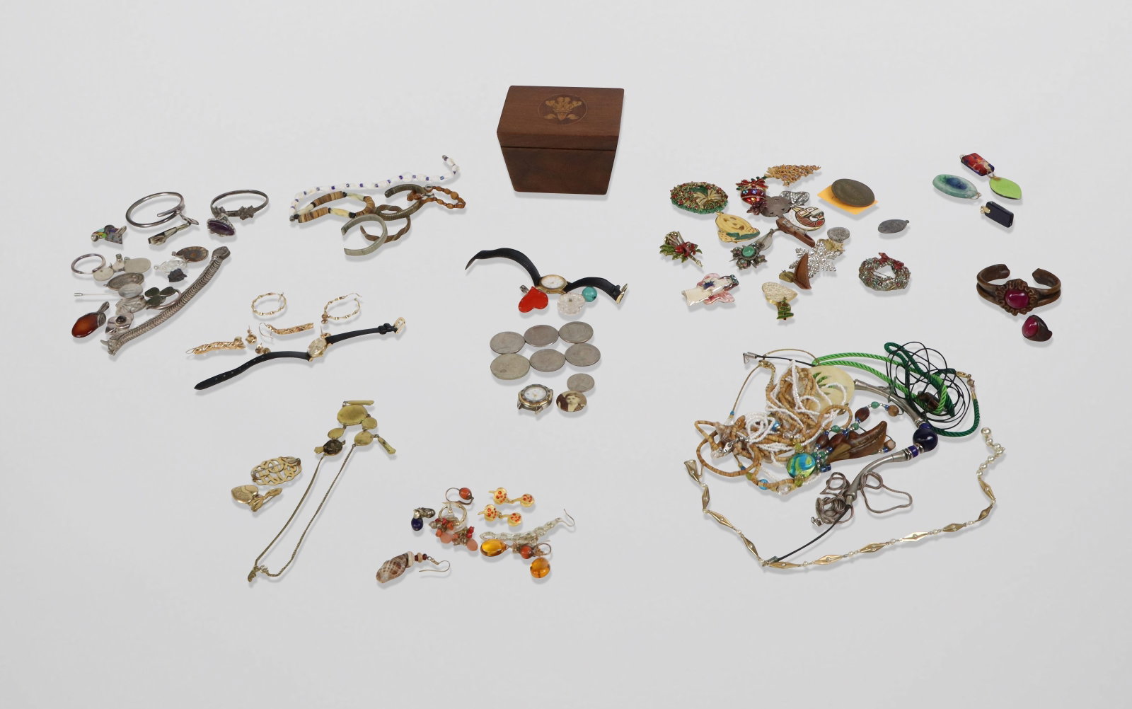 Group of Costume and Metal Jewelry & Miscellany, 3 (1 of 16)