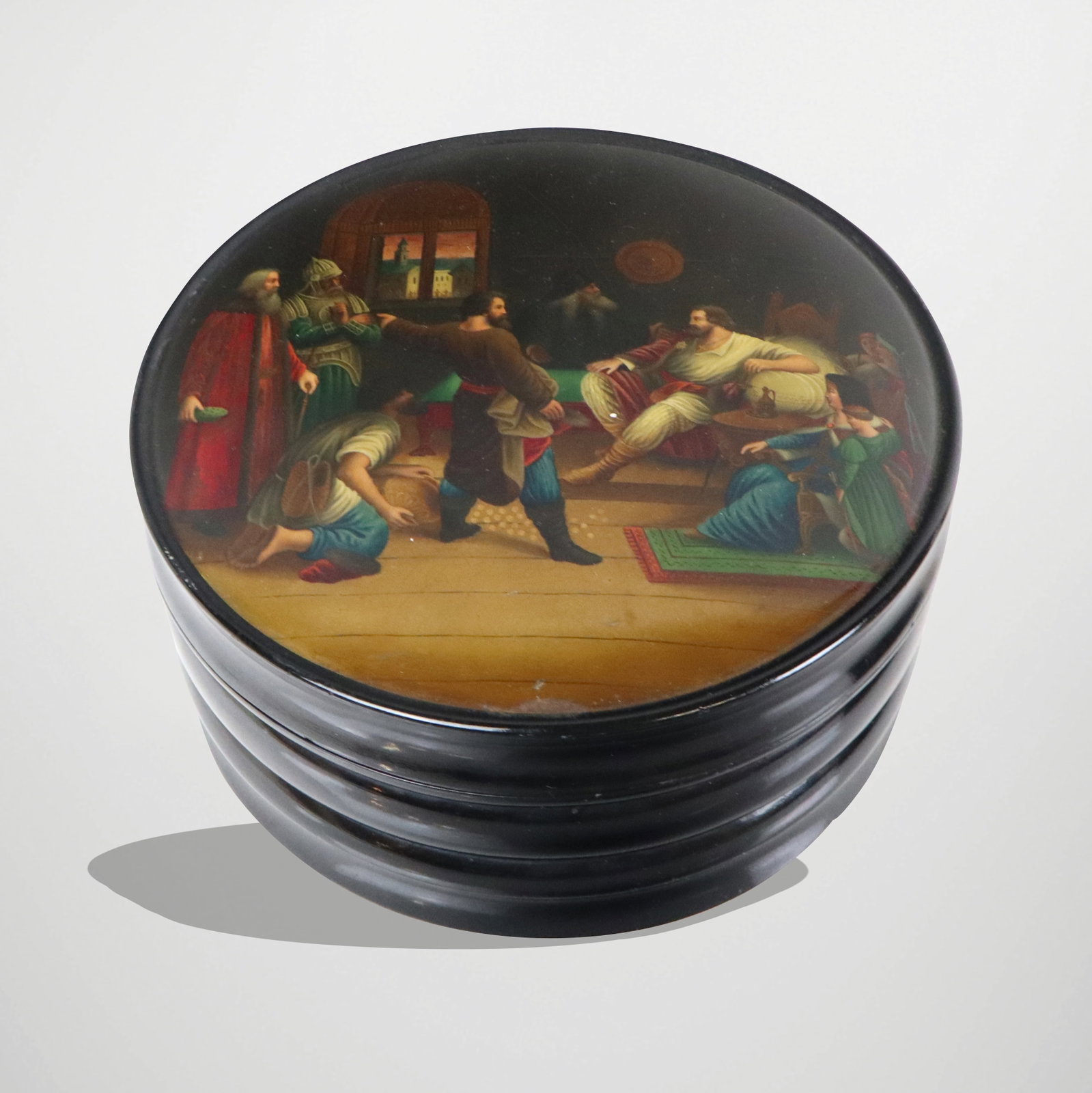 Three Papier Mache & Composition Boxes - 2