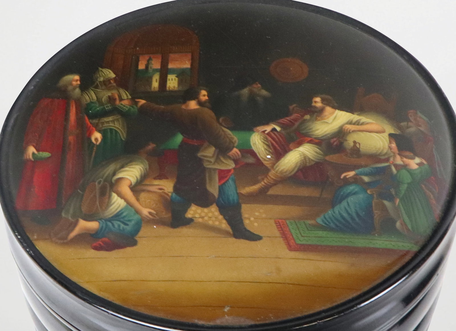 Three Papier Mache & Composition Boxes - 3