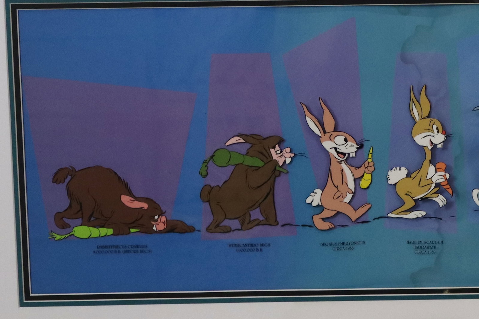 Chuck JONES - Animation Cell Bugs Evolution - 9