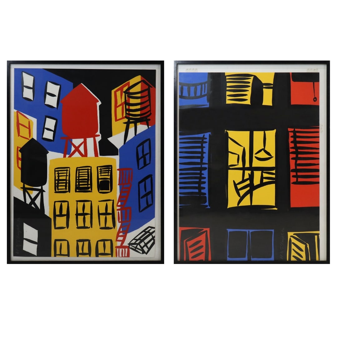 Tom SLAUGHTER - Set of Two Screenprints (1 of 18)