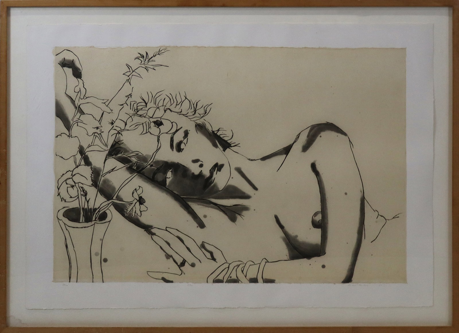 Robert KUSHNER Lithograph - "Flora" (1 of 17)