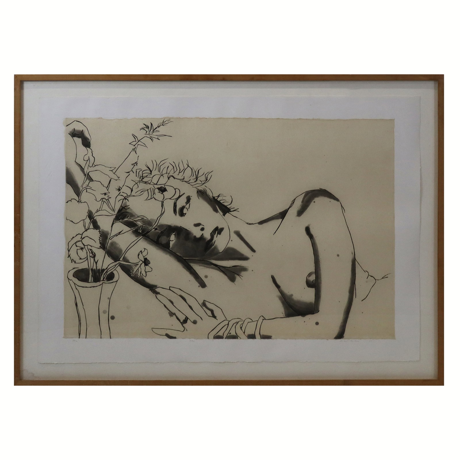 Robert KUSHNER Lithograph - "Flora" - 3
