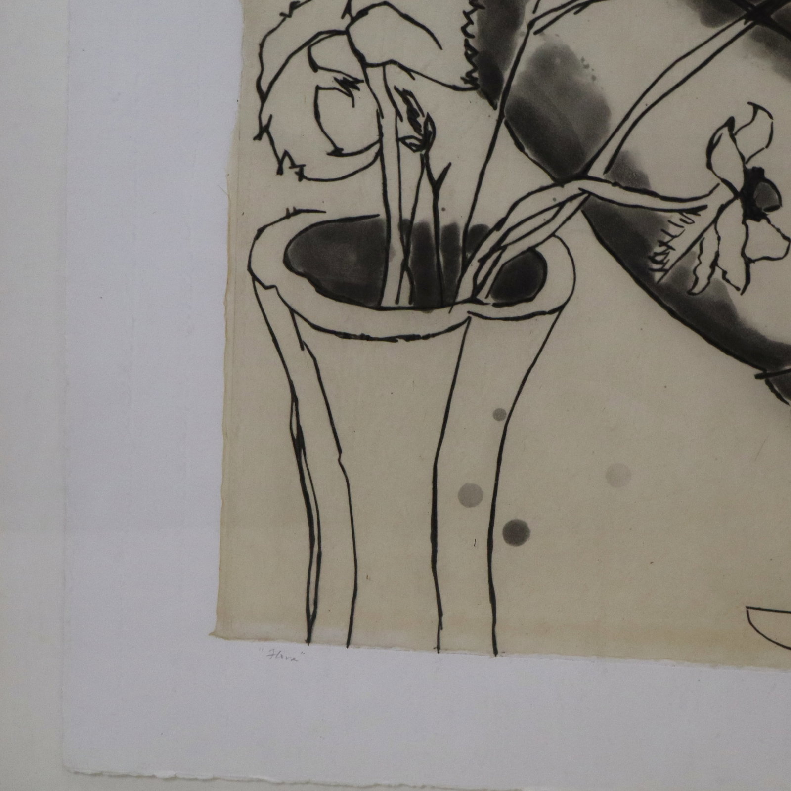 Robert KUSHNER Lithograph - "Flora" - 6