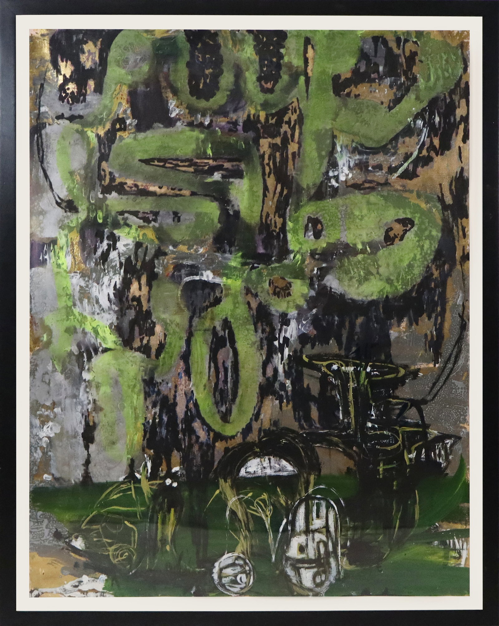 Janis PROVISOR Mixed Media Abstract (1 of 11)