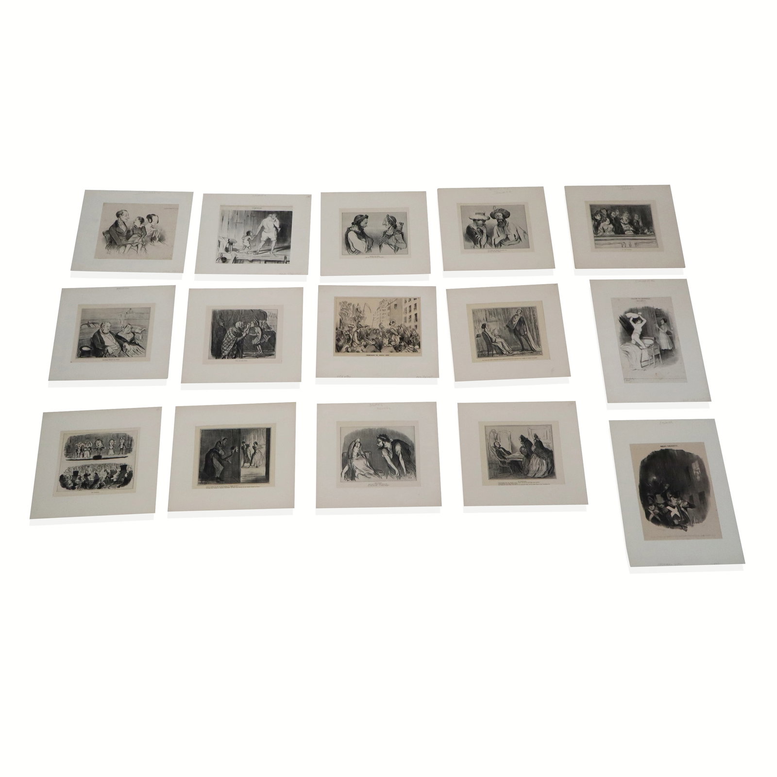 After Honore DAUMIER Collection of Prints, 28 (1 of 14)