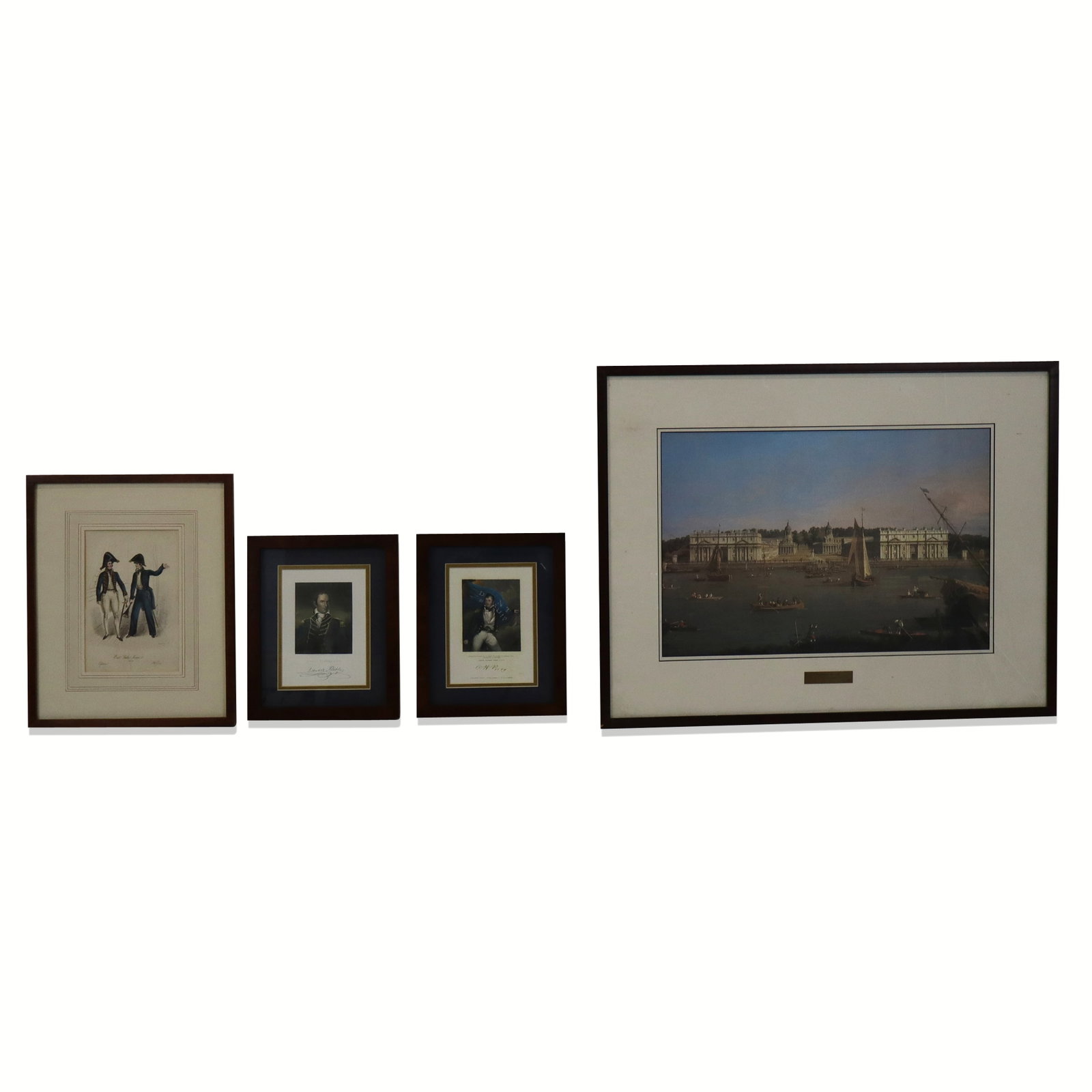 Group of 4 Naval / Maritime Decorative Prints (1 of 20)