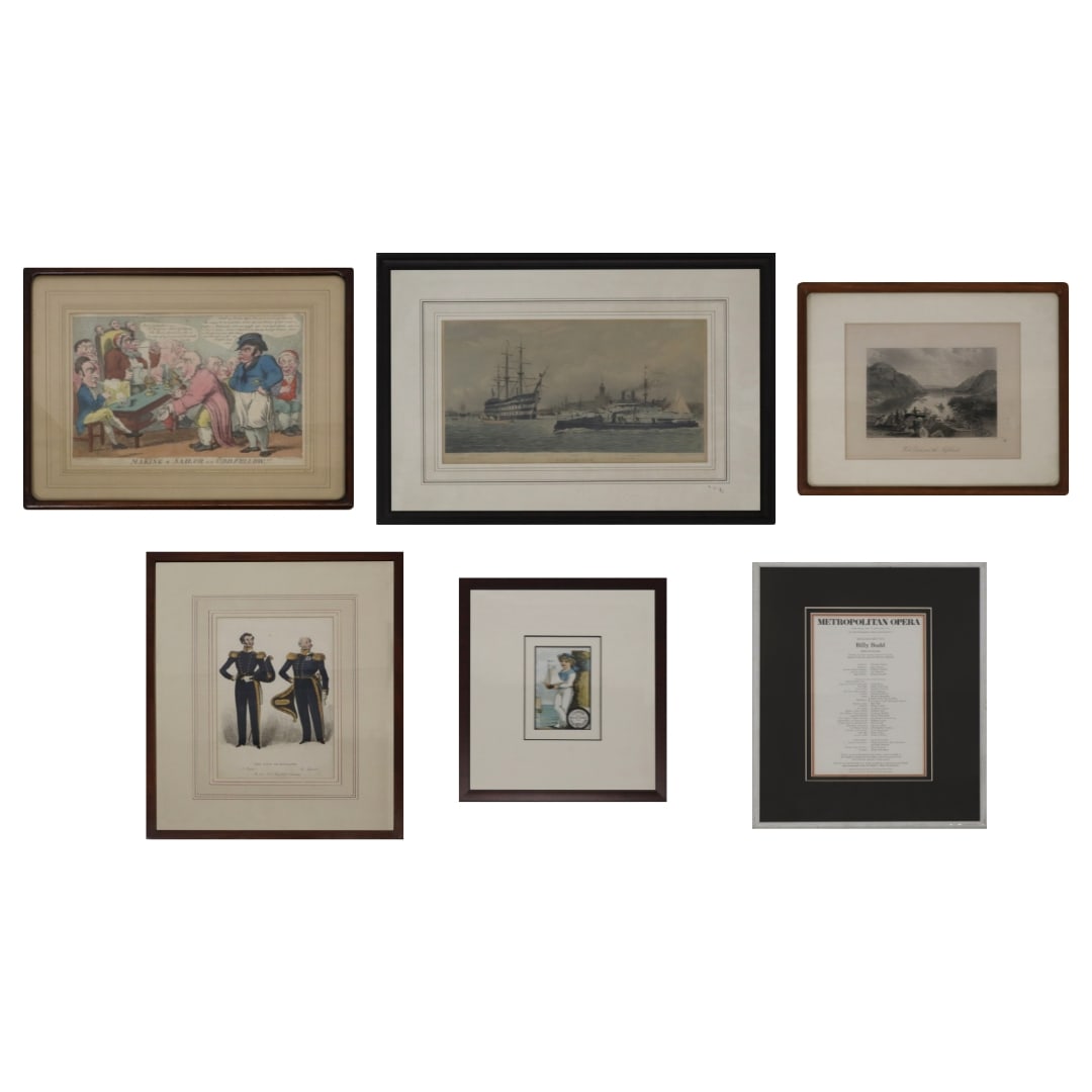 Group of 6 Framed Nautical Prints (1 of 20)