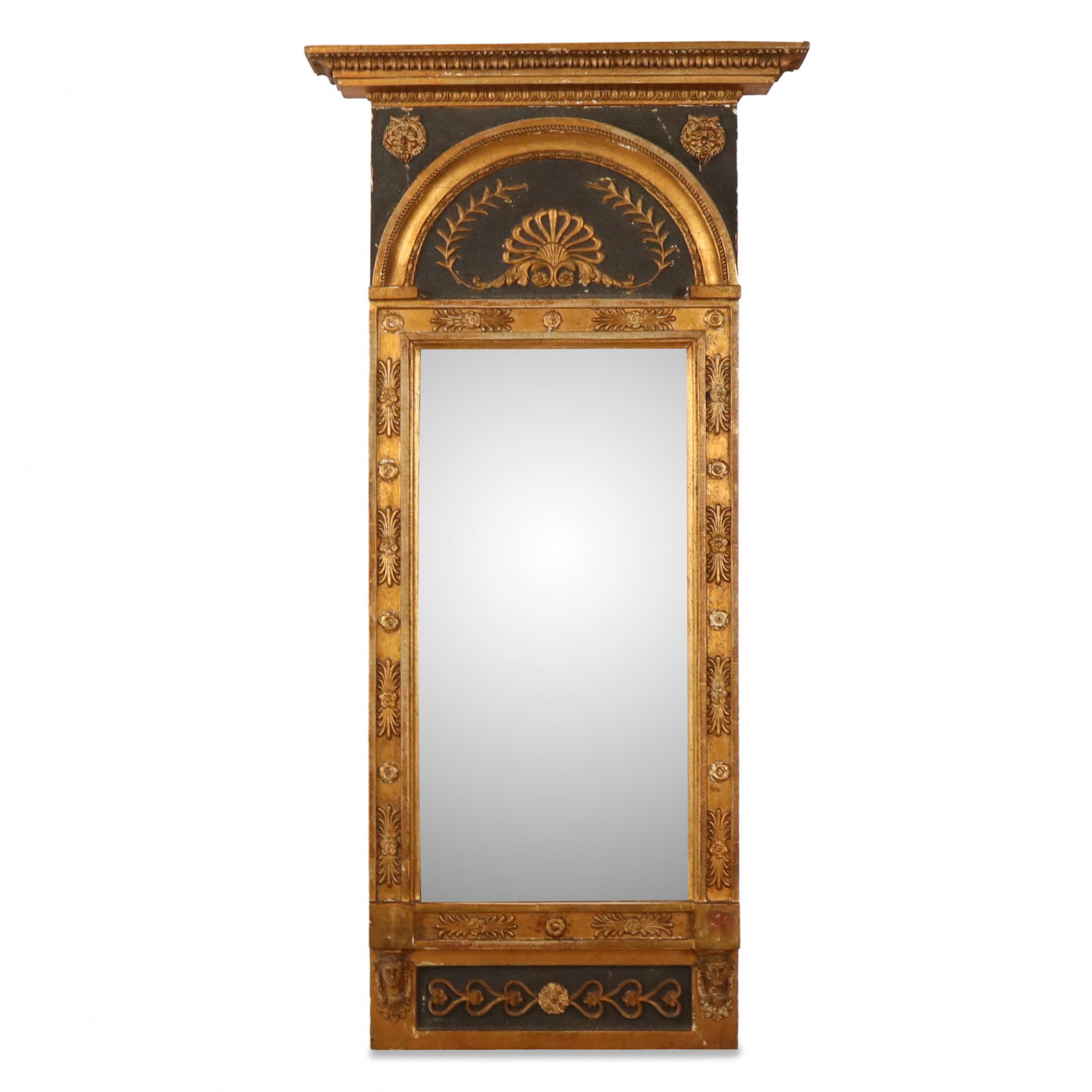Empire Carved and Gilt Pier Mirror (1 of 16)