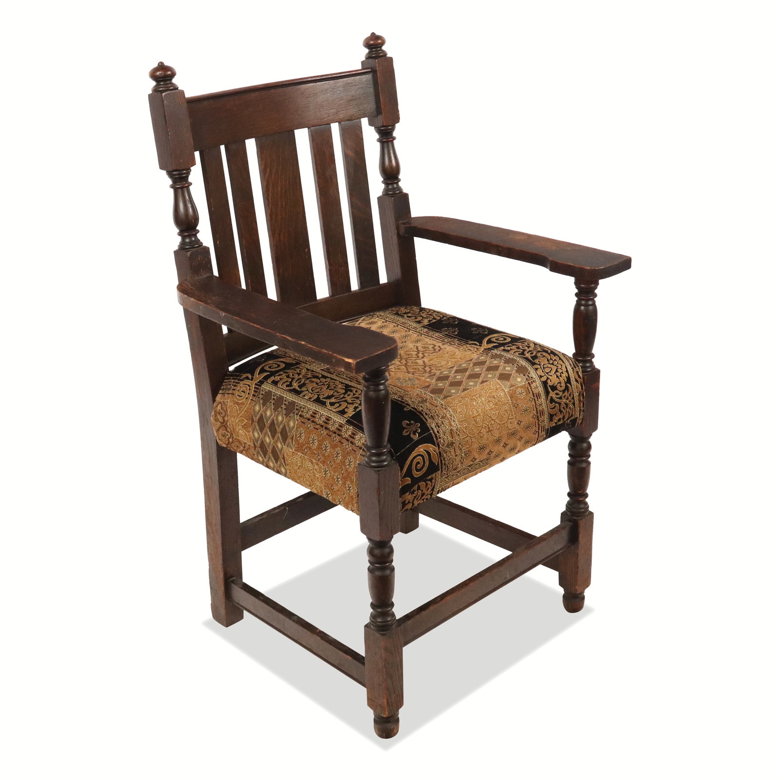 American Oak Armchair (1 of 9)