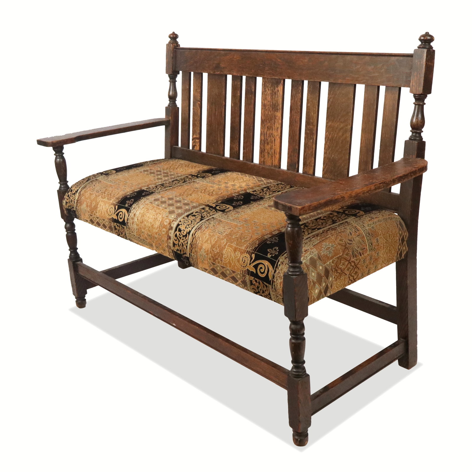 American Oak Sofa (1 of 8)