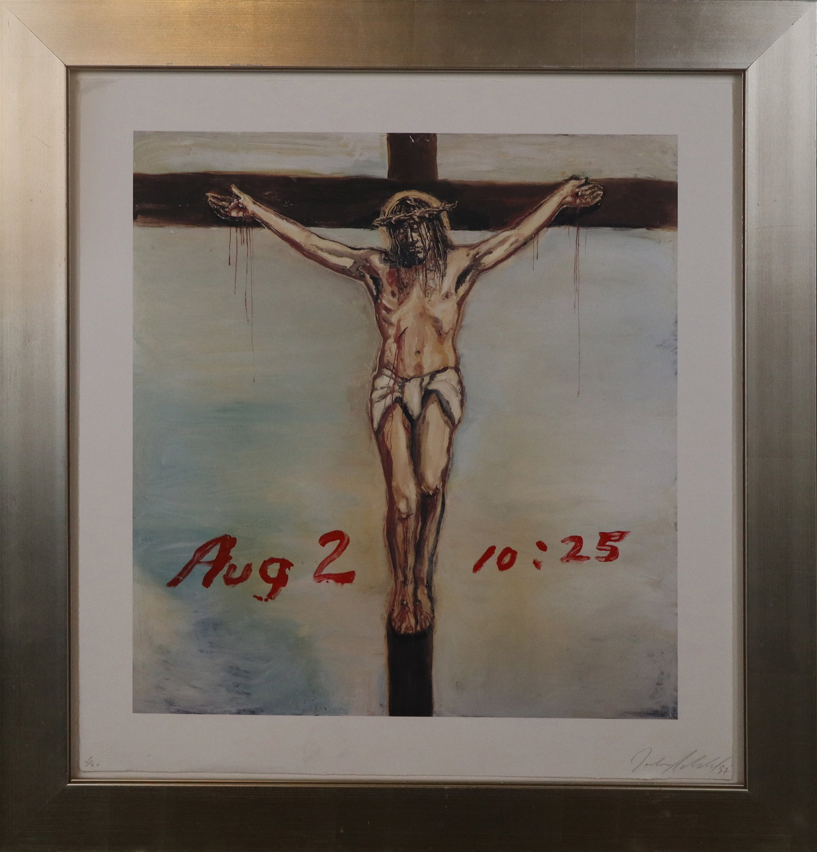 Julian SCHNABEL "Per Non Dimenticare" Lithograph (1 of 9)
