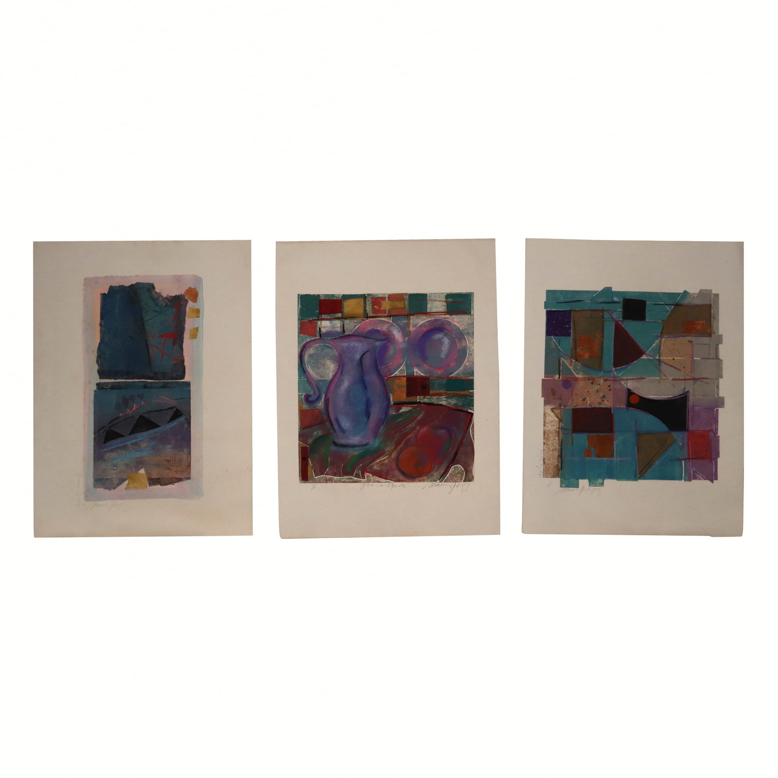 Manuel RODRIGUEZ Jr. 3 Abstract Mixed Media Works (1 of 15)