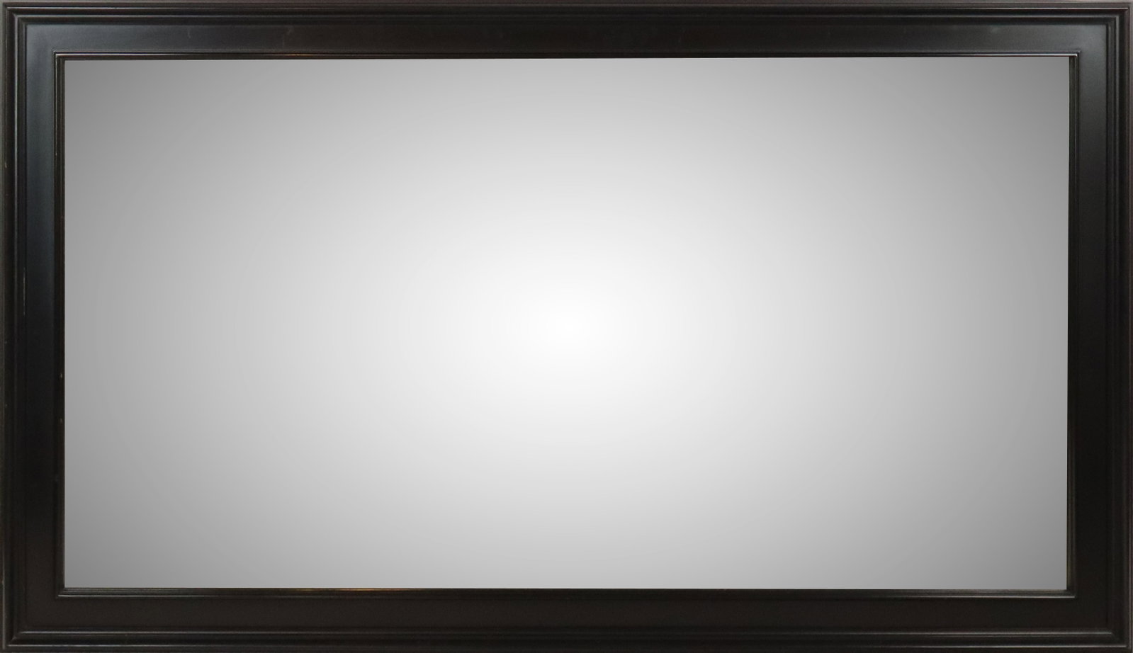 Contemporary Rectangular Black Painted Mirror (1 of 10)