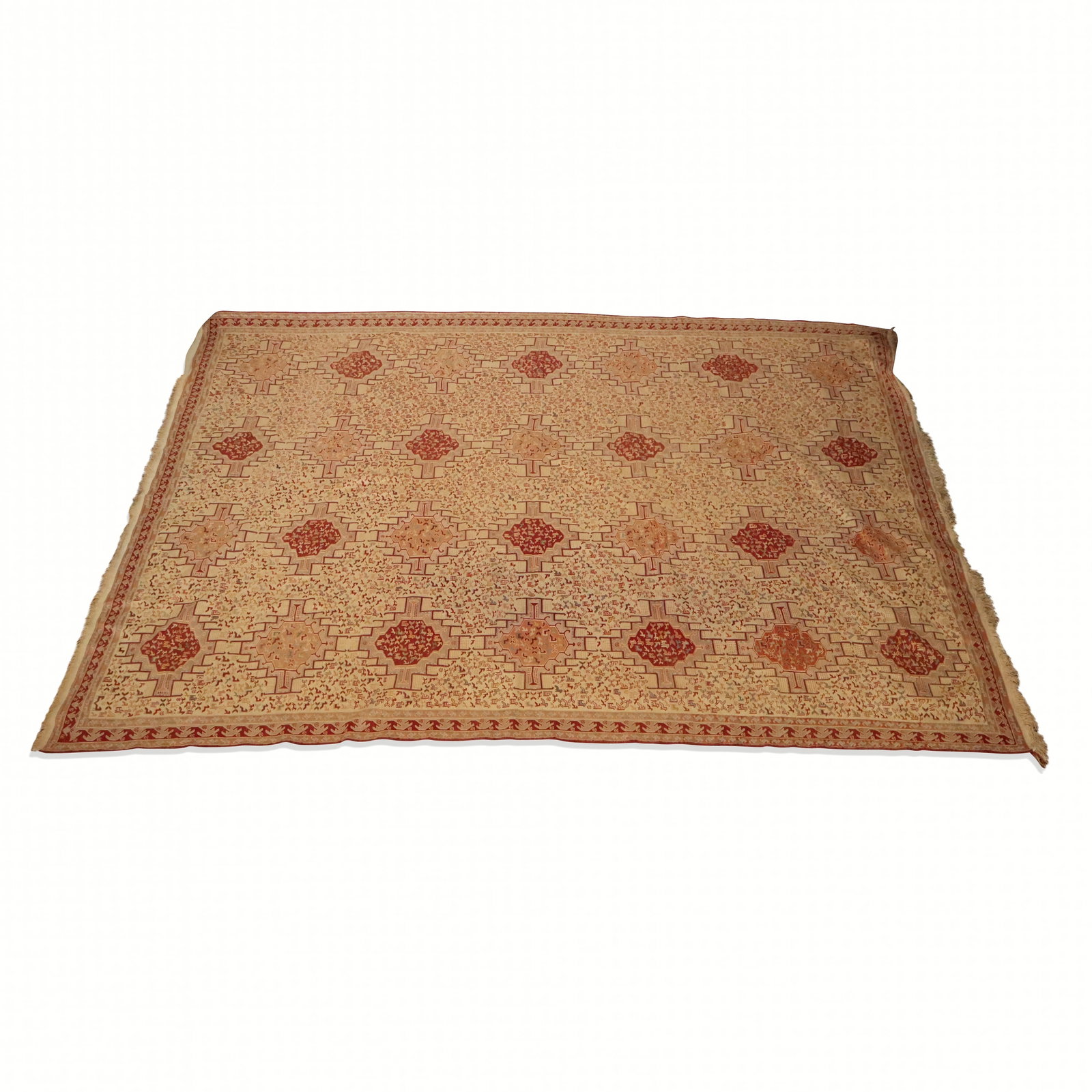 Turkish Woven Silk Tapestry or Rug (1 of 15)
