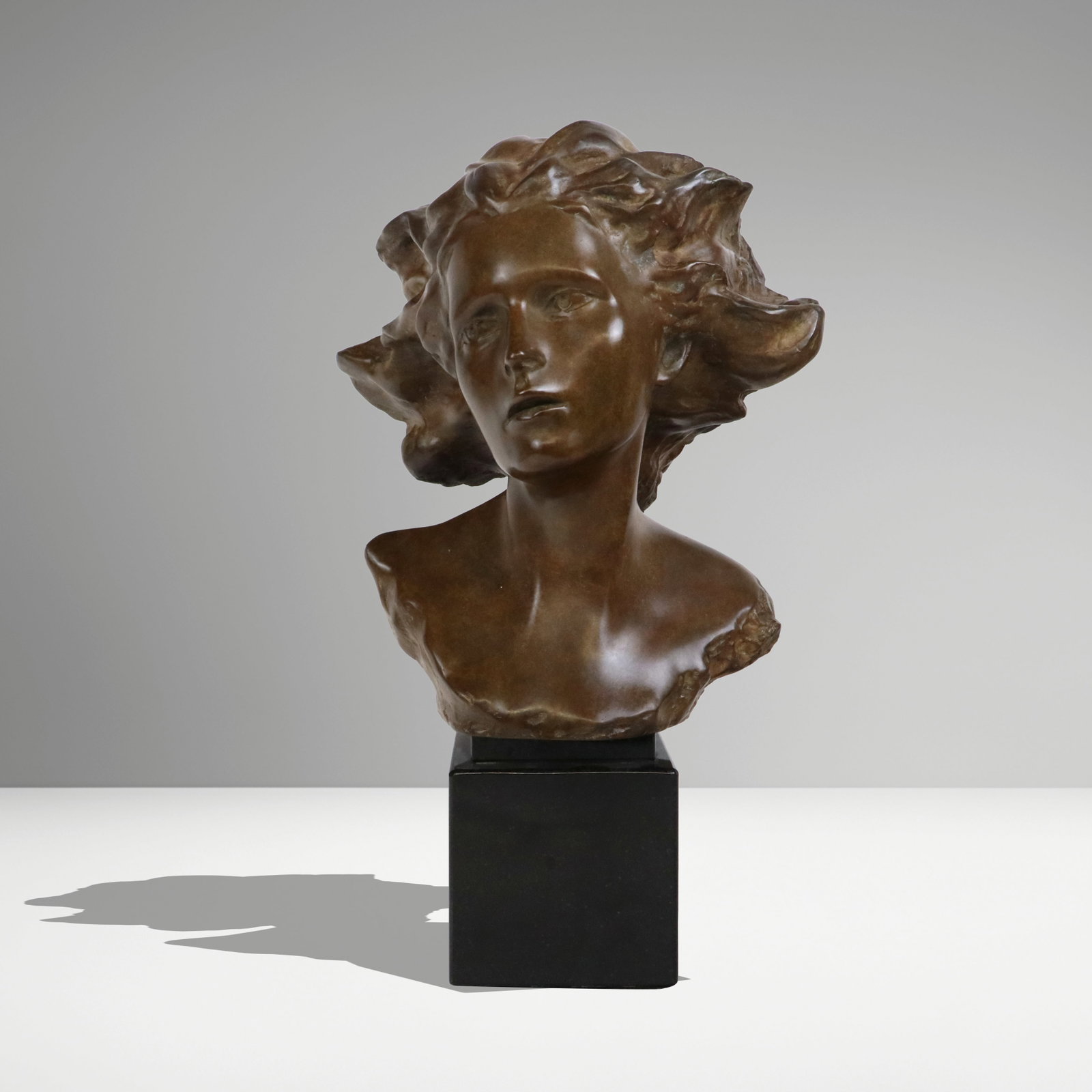 Frederick HART Awakening, Female Bronze on Granite: Frederick Hart (American, 1943-1999) "Awakening (Female)" bronze on granite, 2007, edition 13/175 signed Hart to reverse, with F. Hart to lower reverse, with edition, and date. [14.5 H x 8" W x 9" D].