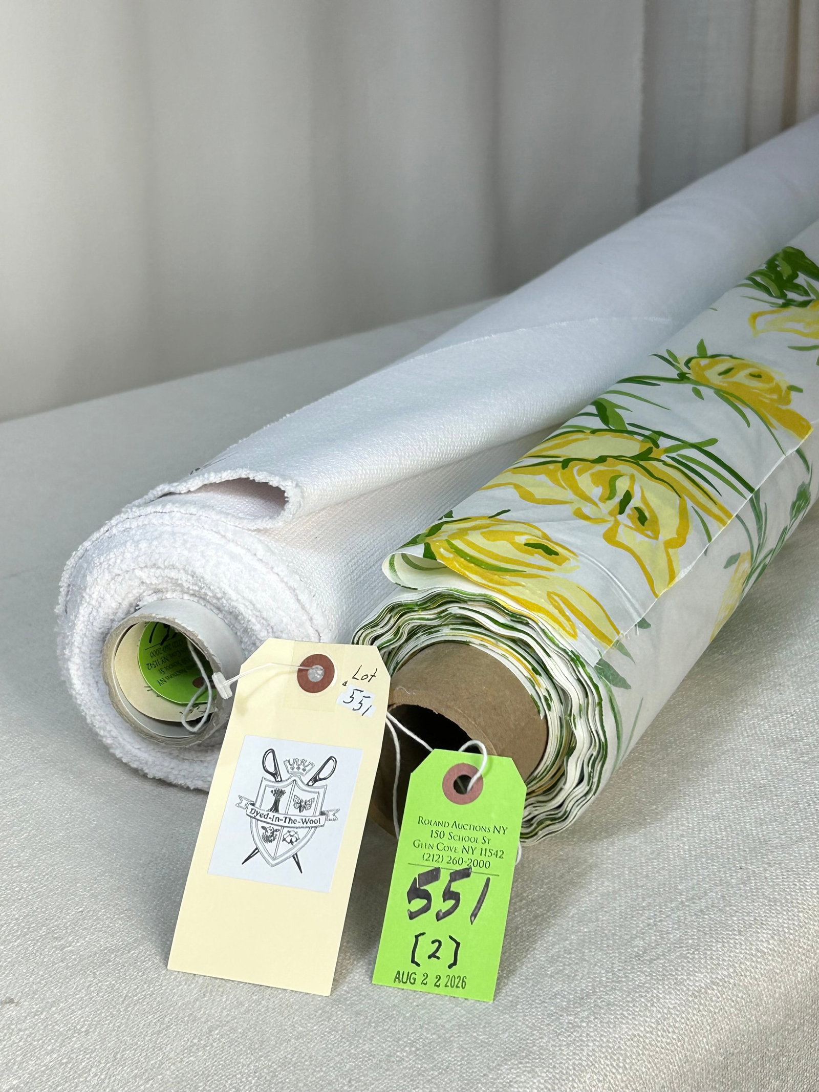 Fret Floral Print And Perennial's White Fabric (1 of 8)