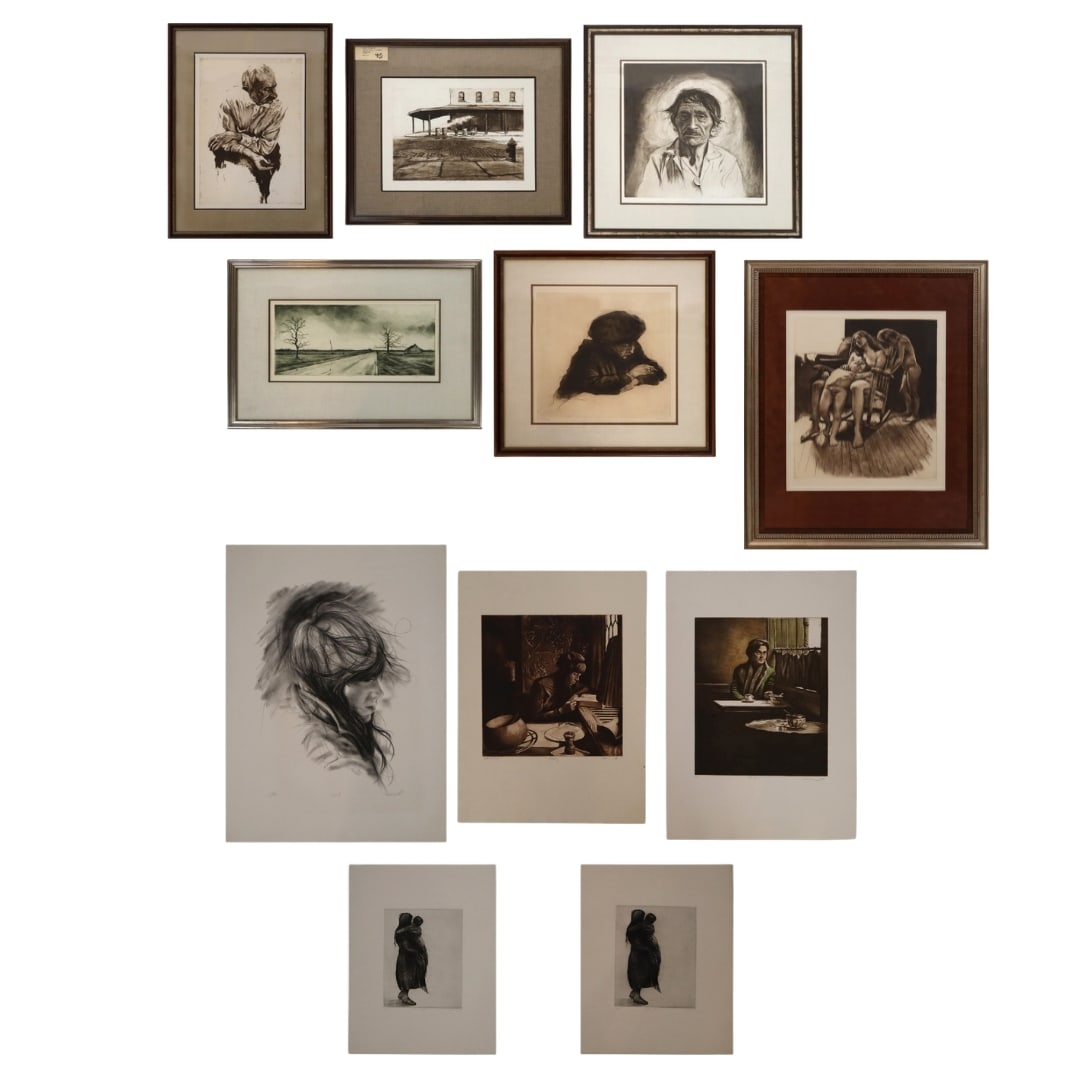 Harry McCormick, 12 Etchings (1 of 19)