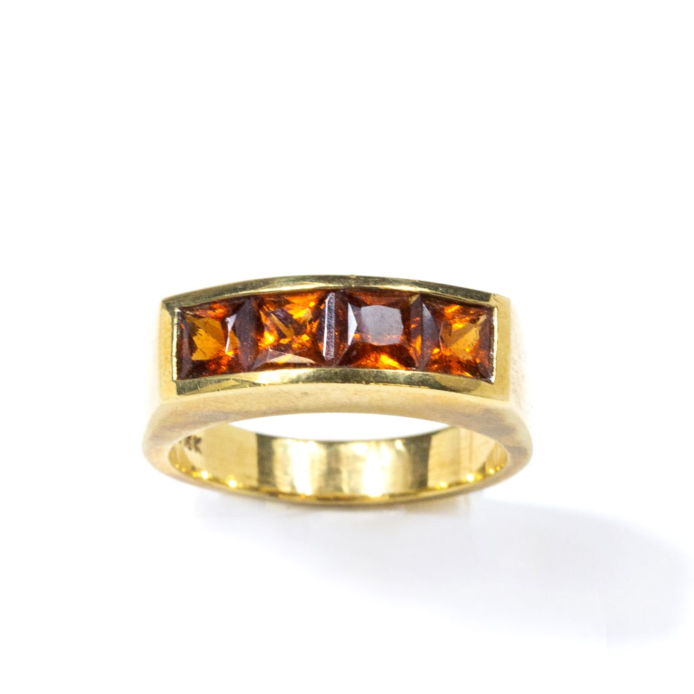 Spessartite & Gold Ring (1 of 10)