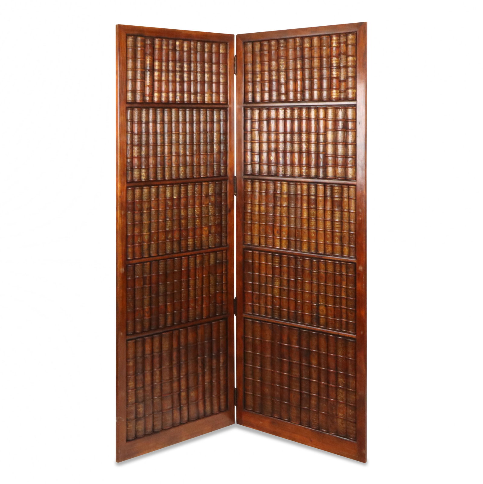 Theodore Alexander Faux Book Decorated Screen (1 of 14)