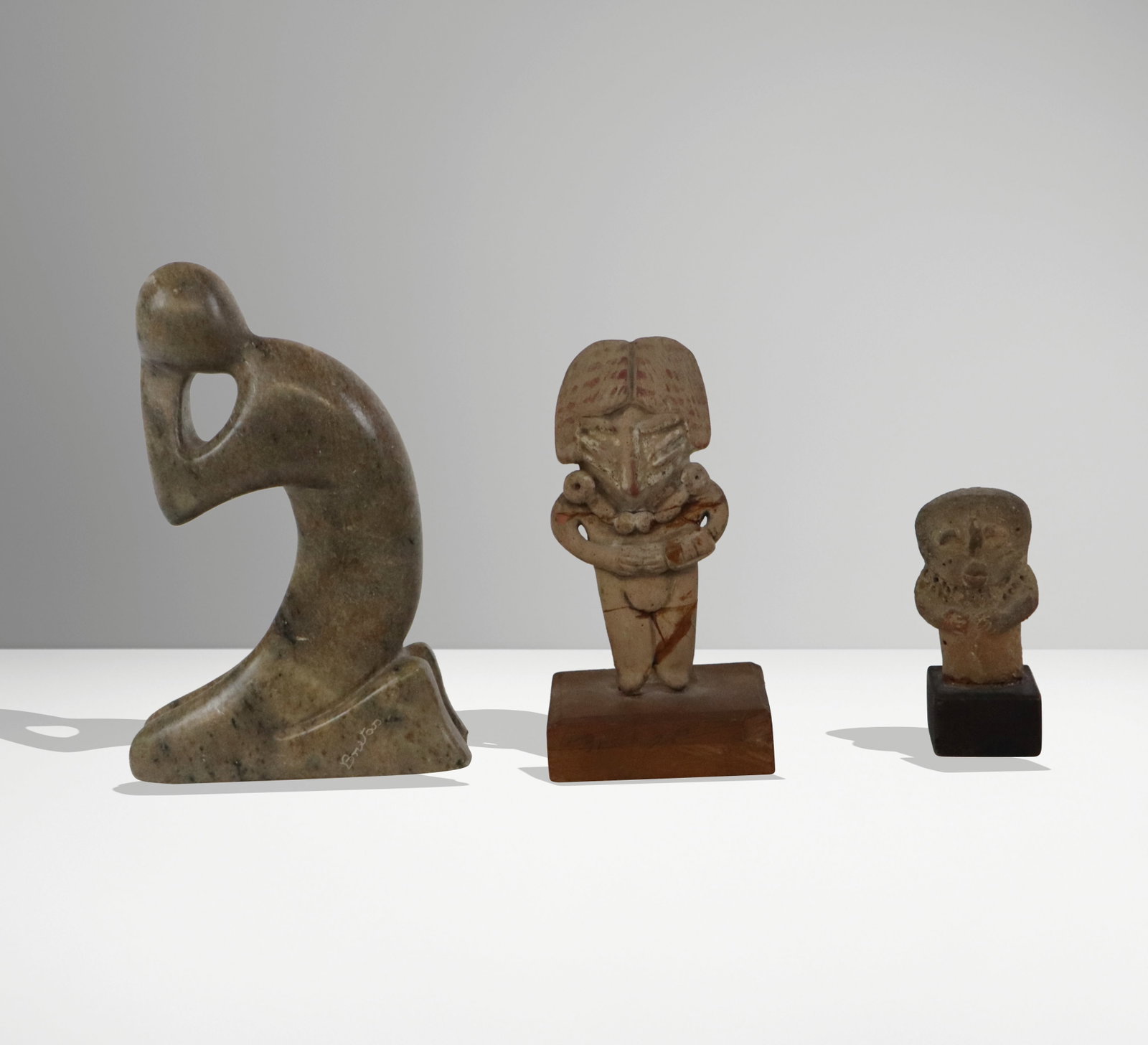 Two Precolombian Style and Another Objects - 2