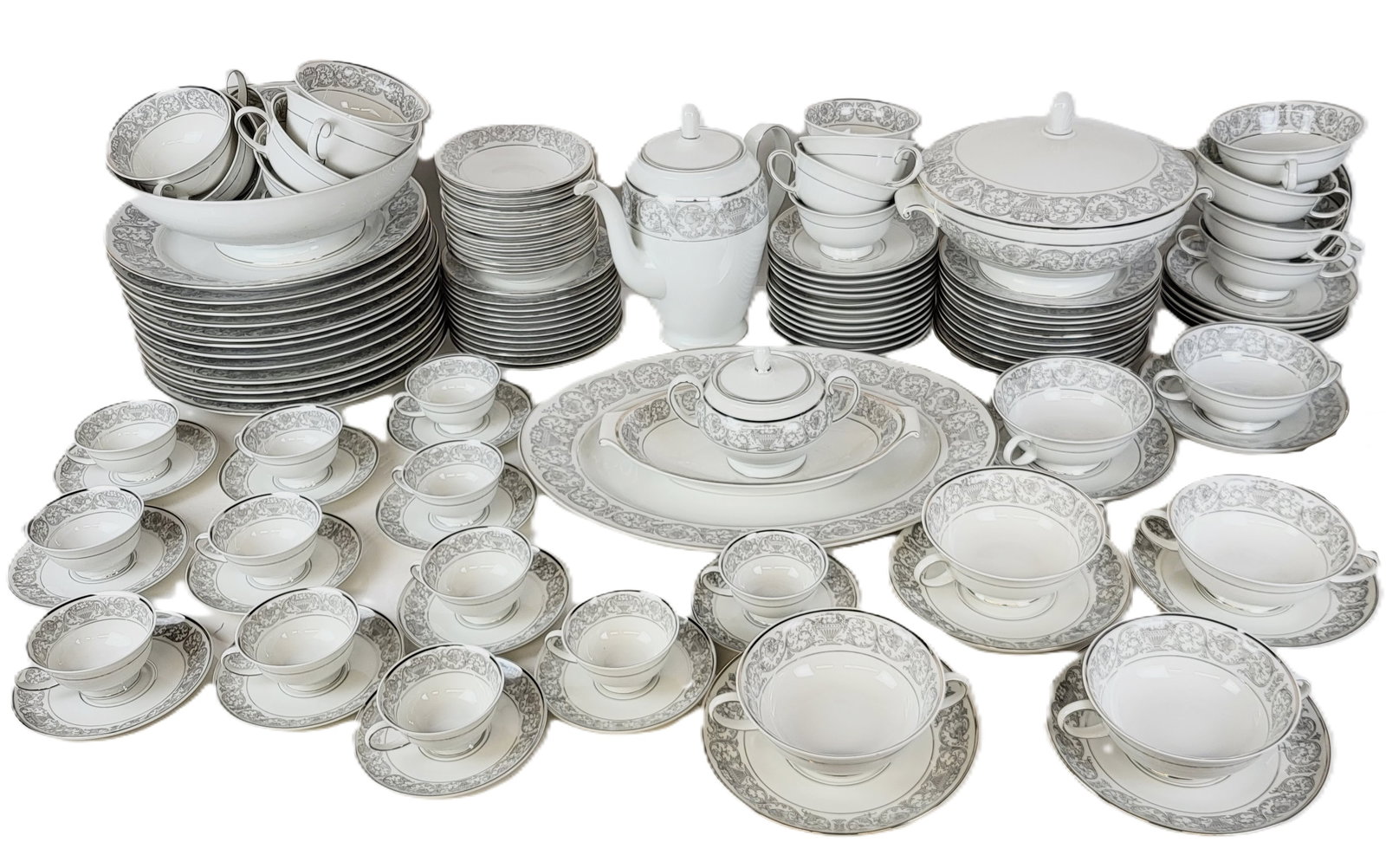 Rosenthal "Leonardo" Porcelain Dinner Service, 125 (1 of 19)