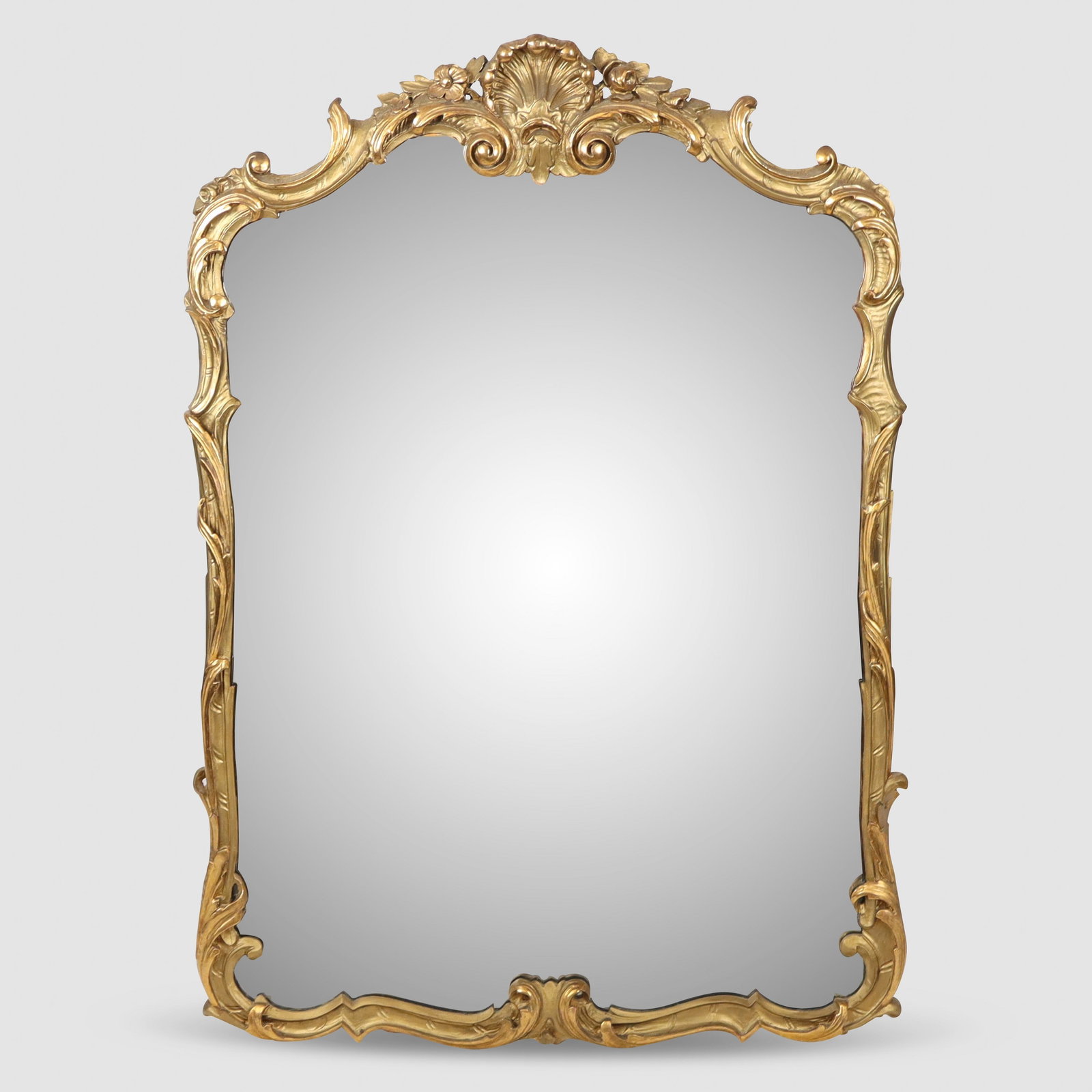Rococo Carved and Gilt Wood Mirror (1 of 8)