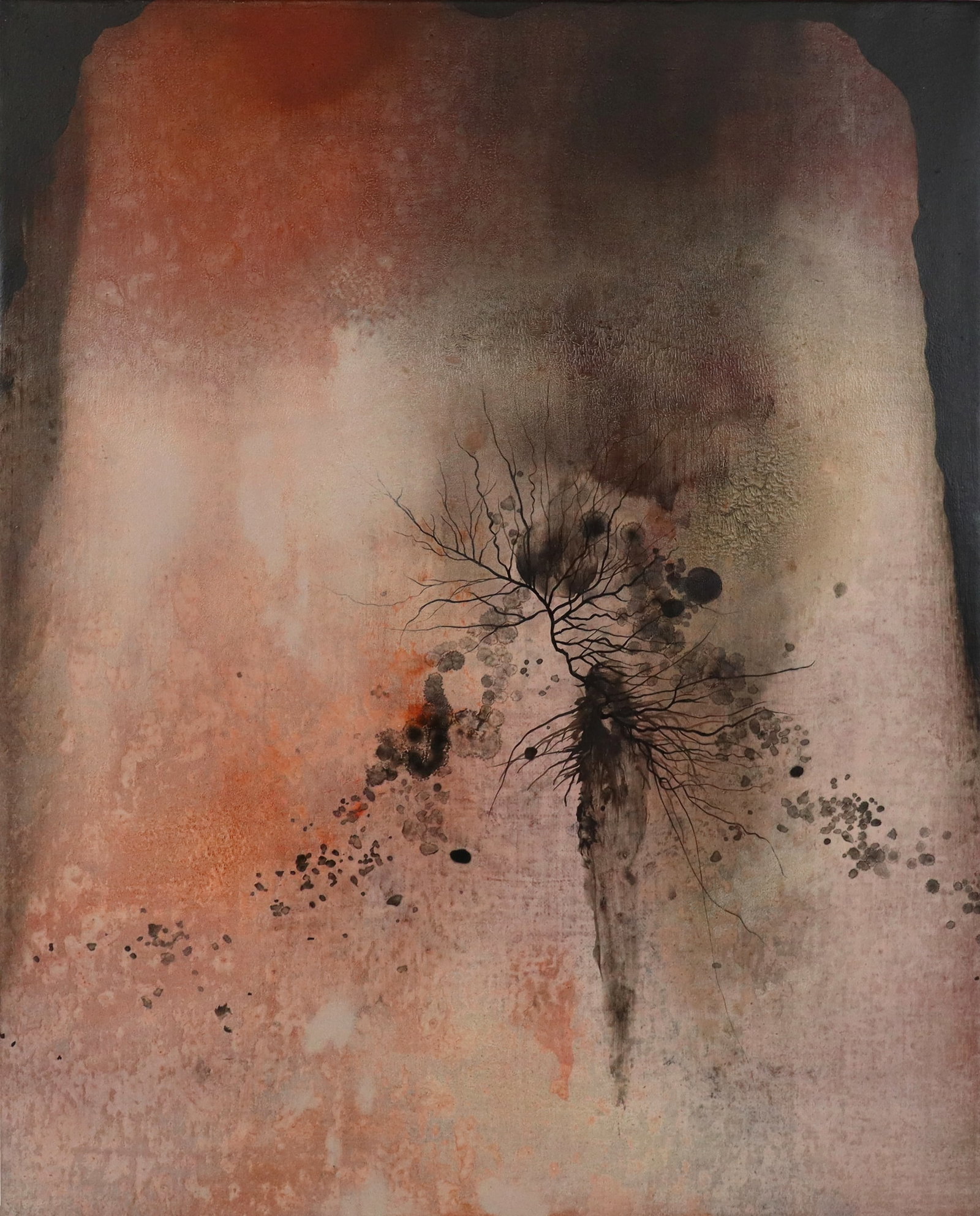 Darren WATERSON "Chamber" Abstract Oil on Linen (1 of 11)