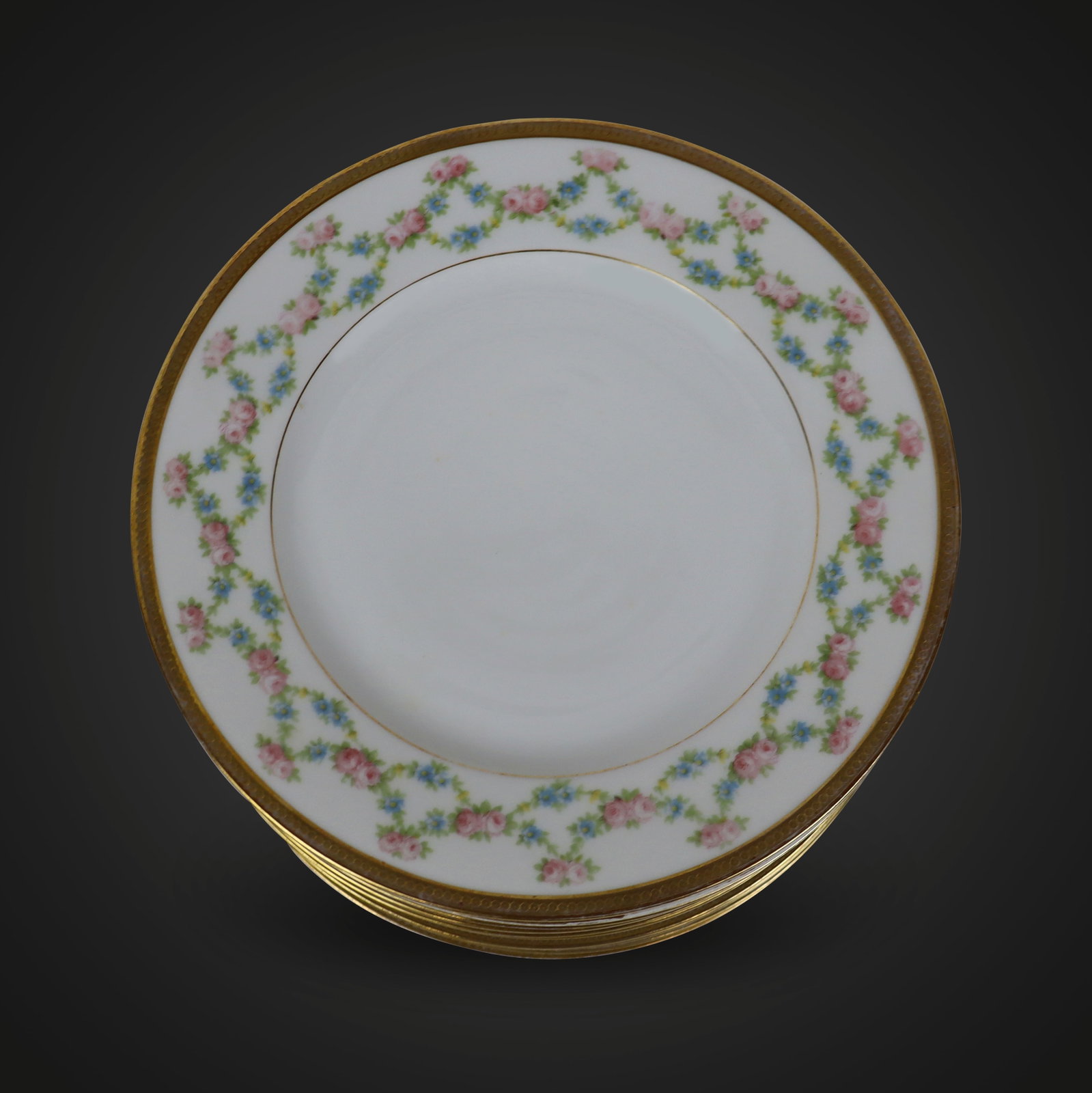 C. Ahrenfeldt Porcelain Dessert Plates, 12 (1 of 11)