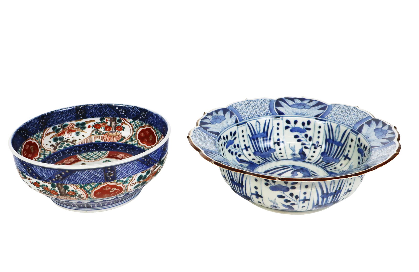 Japanese Imari and Sometsuke Porcelain Bowls, 2 (1 of 20)