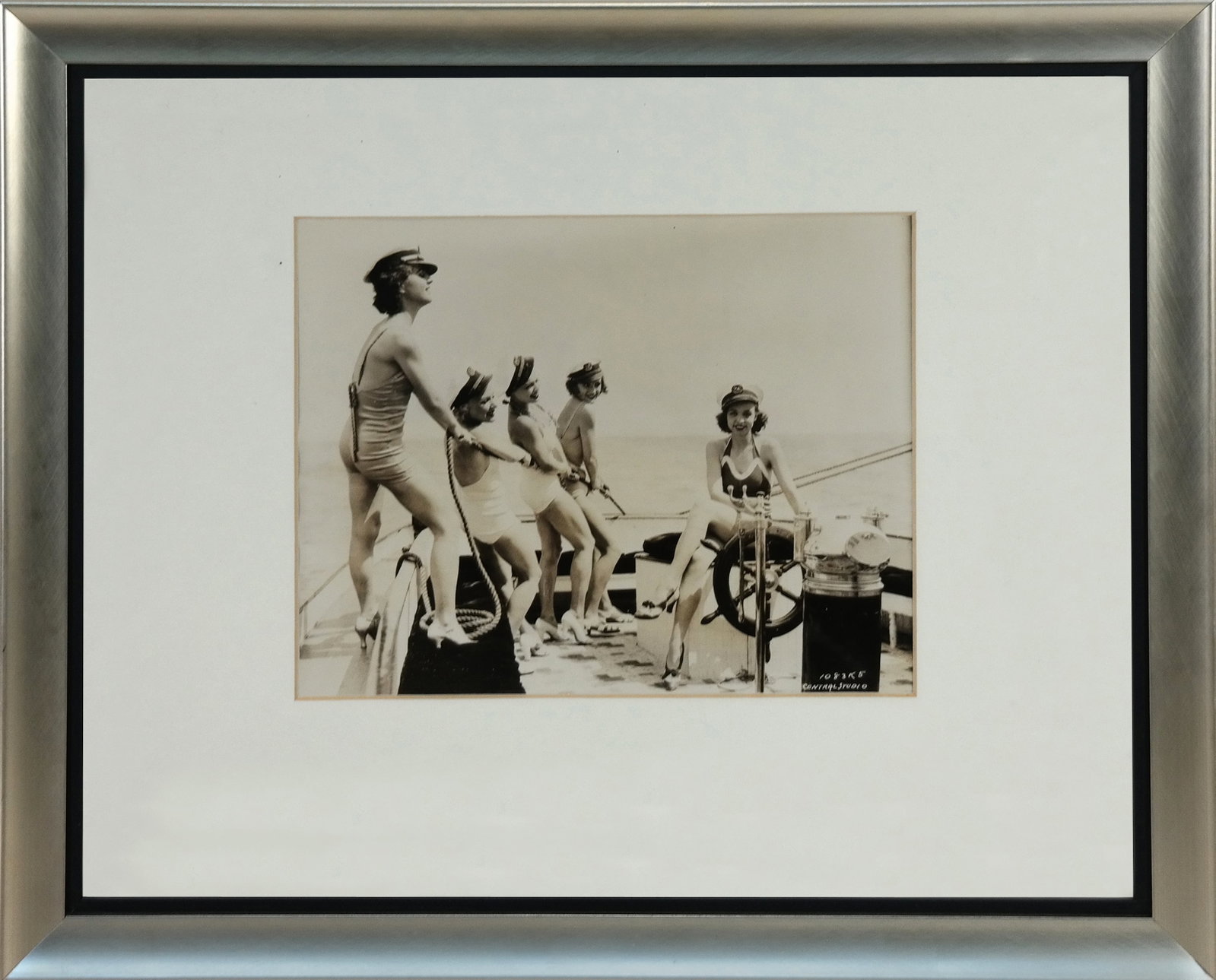 Vintage Framed Photograph from Central Studio (1 of 8)