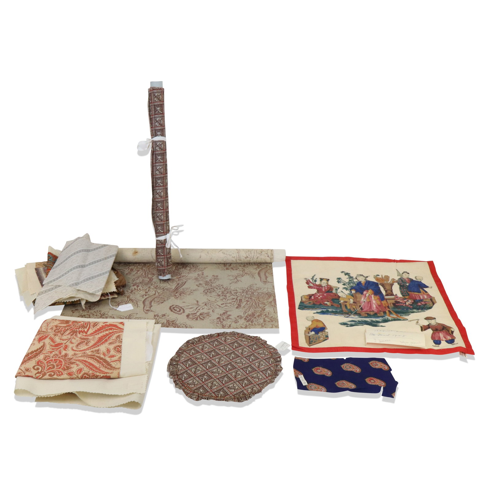 Collection 19th C English and American Printed Cot (1 of 12)