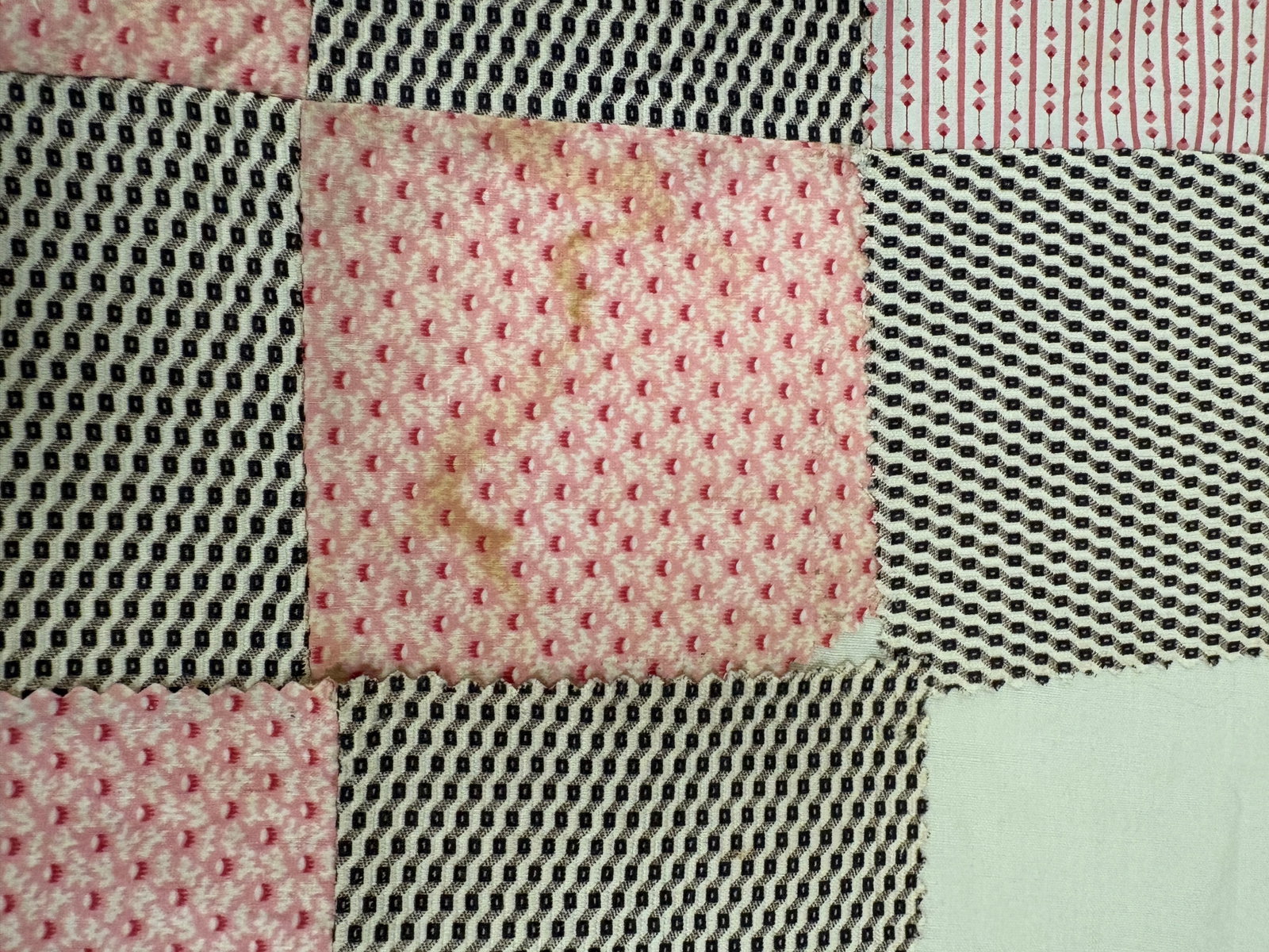 American Silk Patchwork Fragments - 12