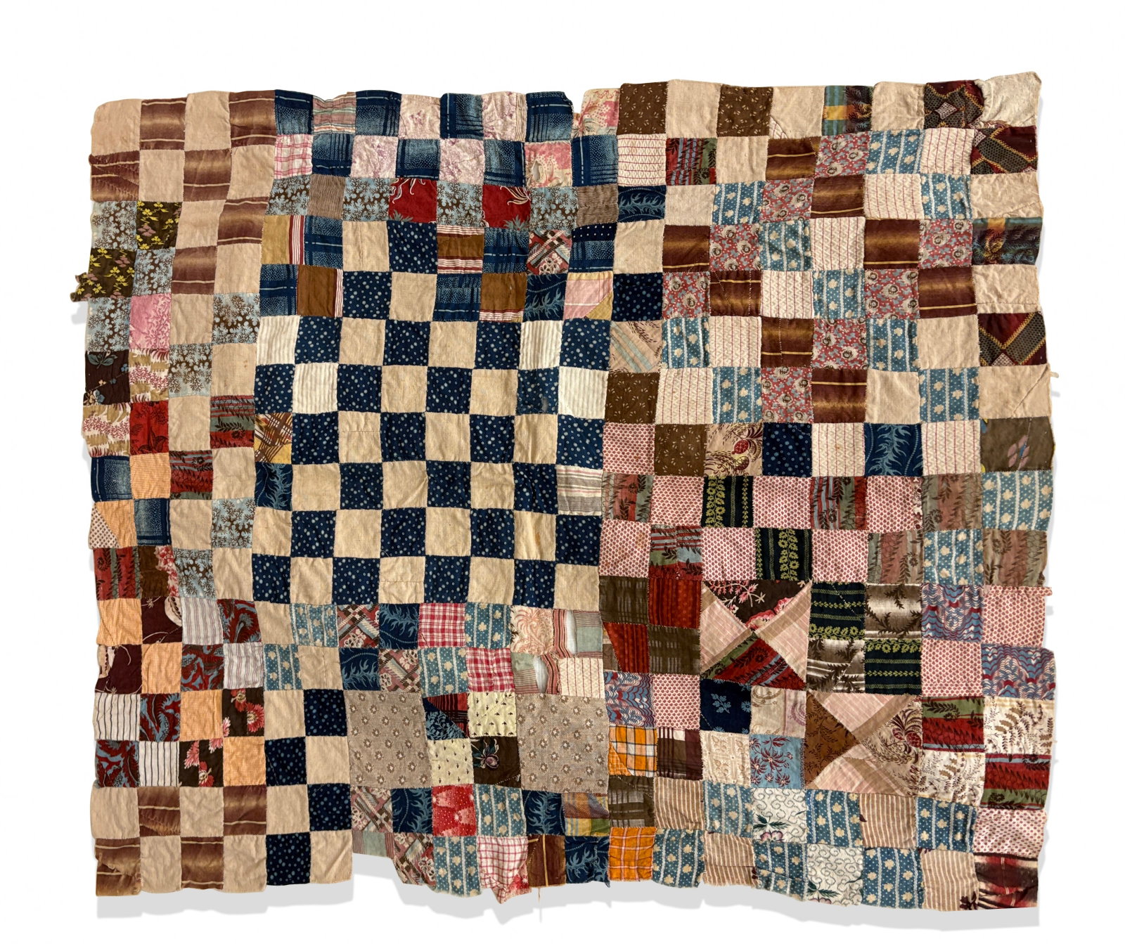 American Silk Patchwork Fragments - 2