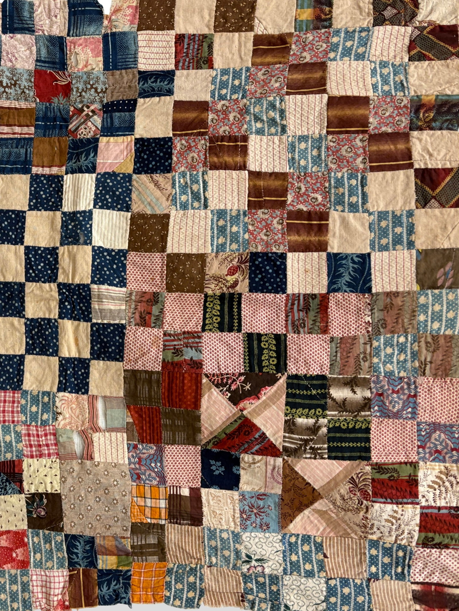 American Silk Patchwork Fragments - 3