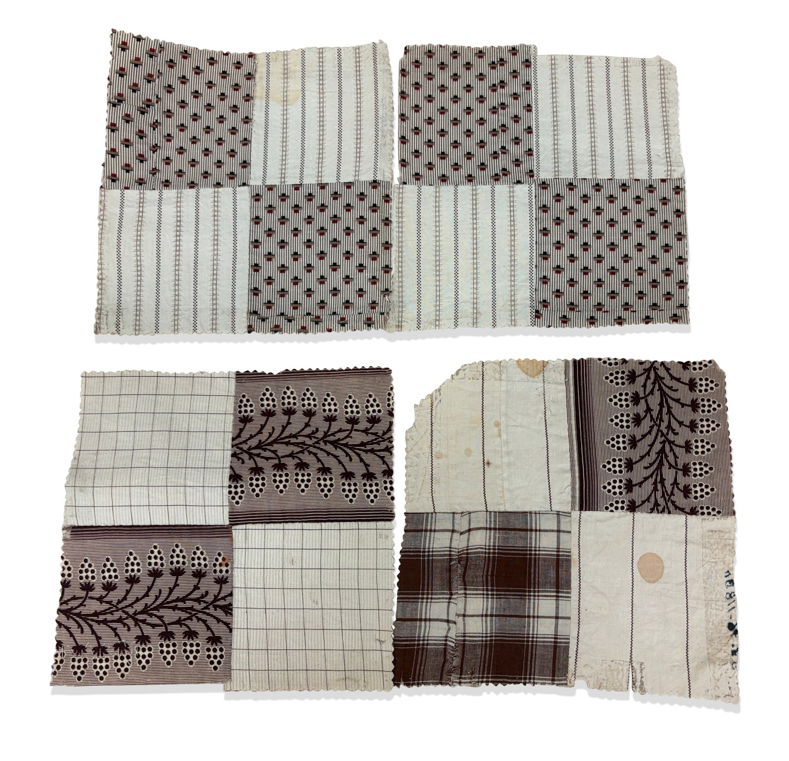 American Silk Patchwork Fragments - 6