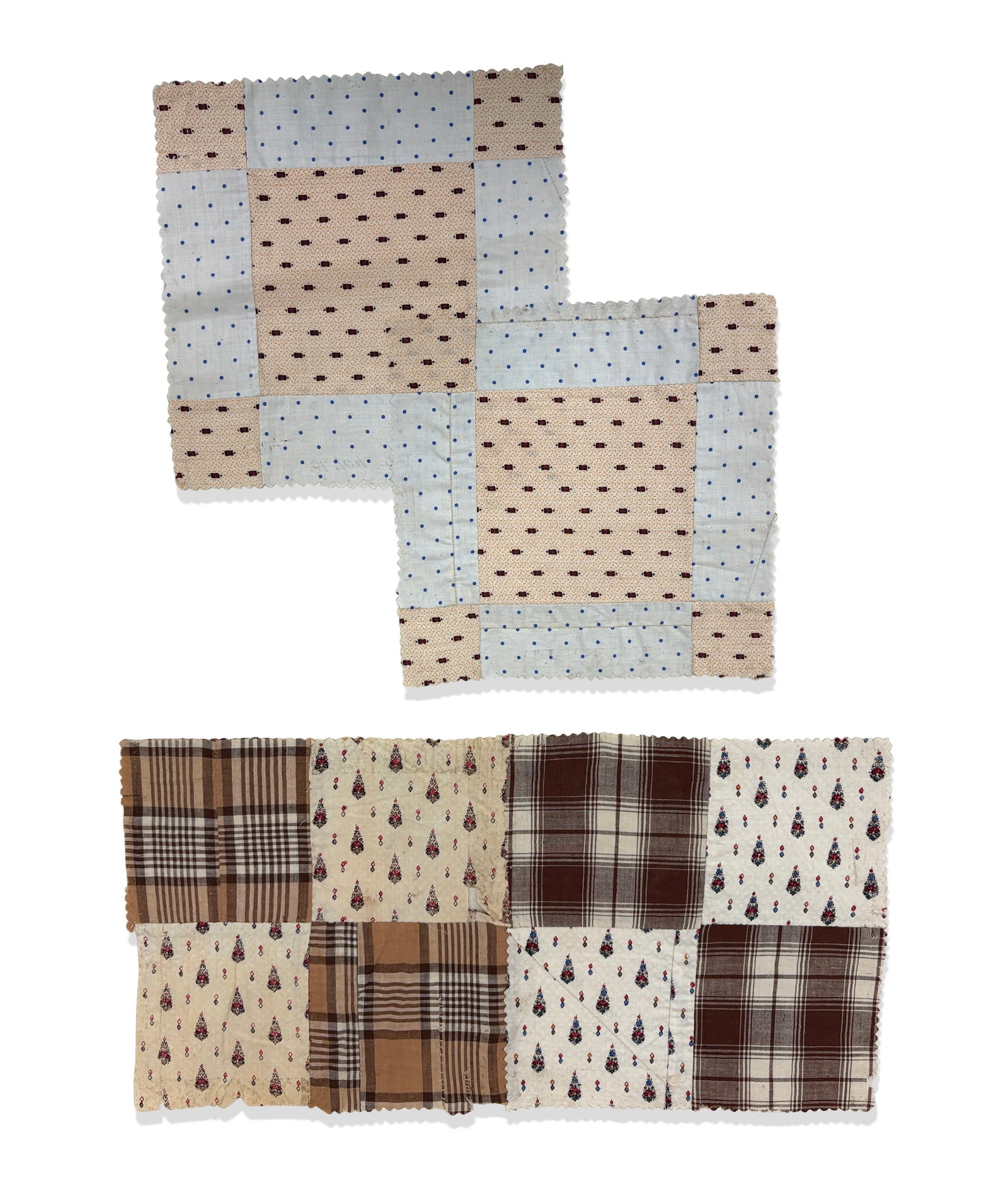 American Silk Patchwork Fragments - 7