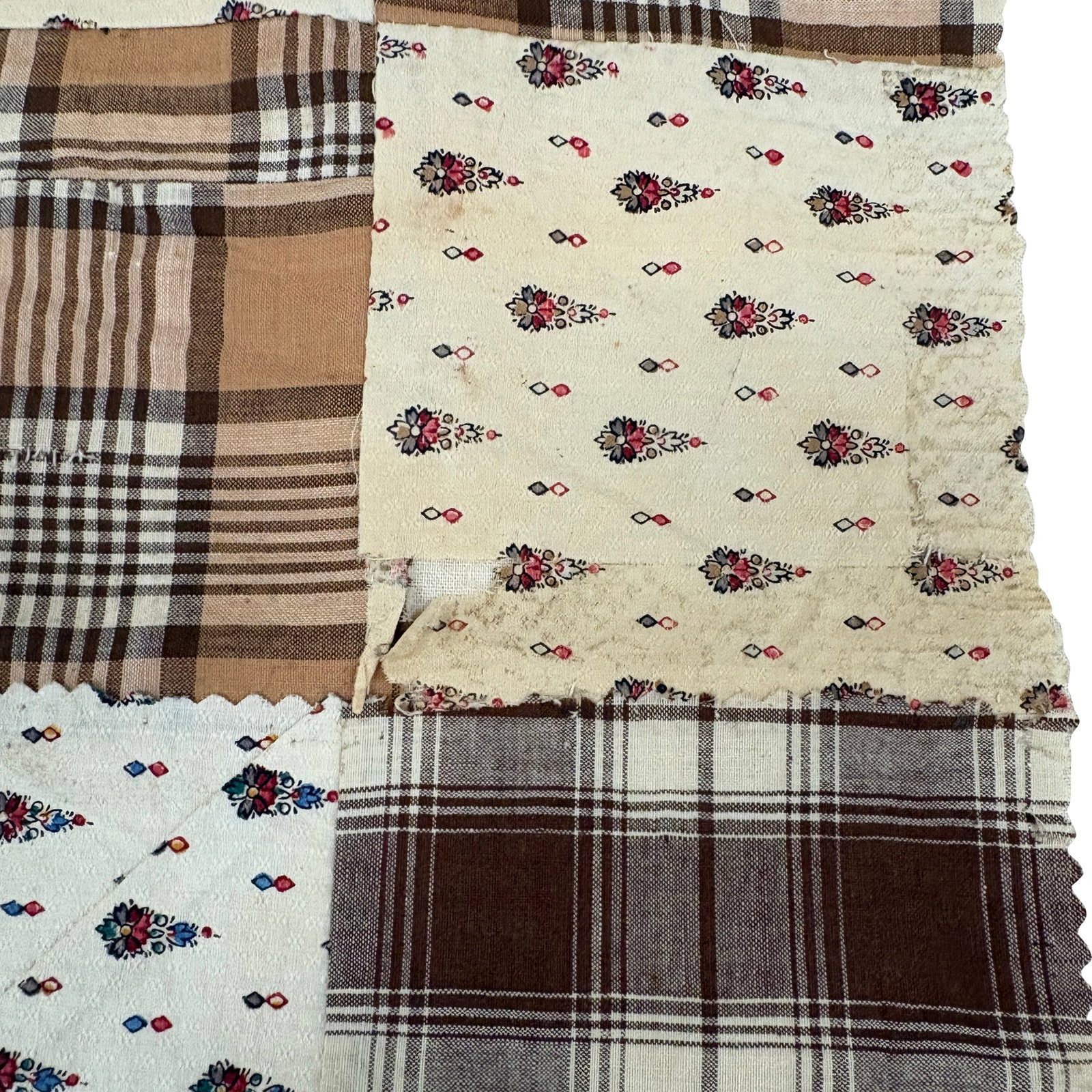 American Silk Patchwork Fragments - 8