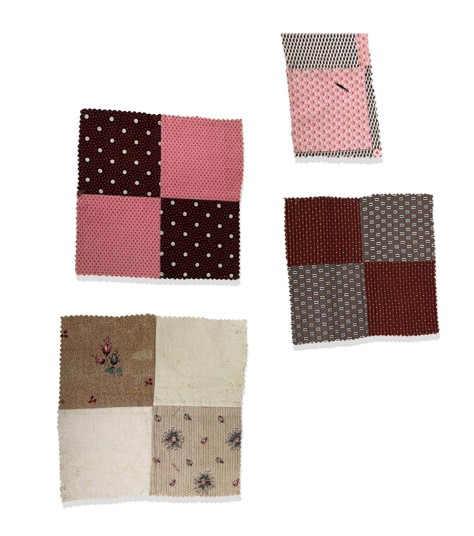 American Silk Patchwork Fragments - 9