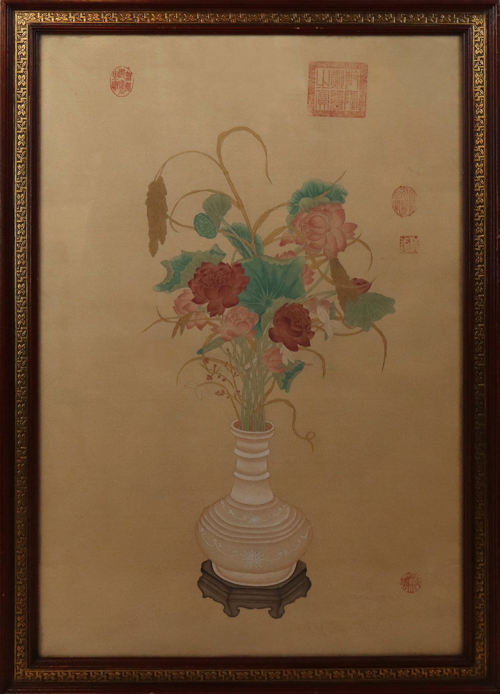 Painted Silk Chinese Still Life (1 of 10)